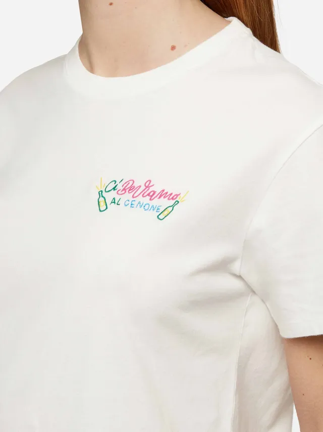 mc2-saint-barth-emilie-w-t-shirt-donna-bianca-ci-beviamo-al-cenone-special-editi image 1