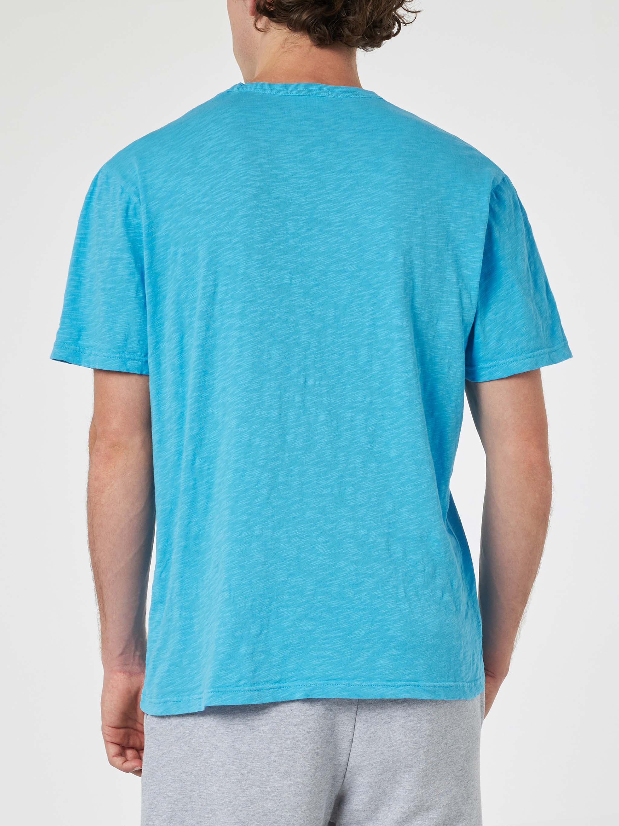 mc2-saint-barth-t-shirt-president-in-cotone-fiammato-bluette-da-uomo-con-ricamo image 4