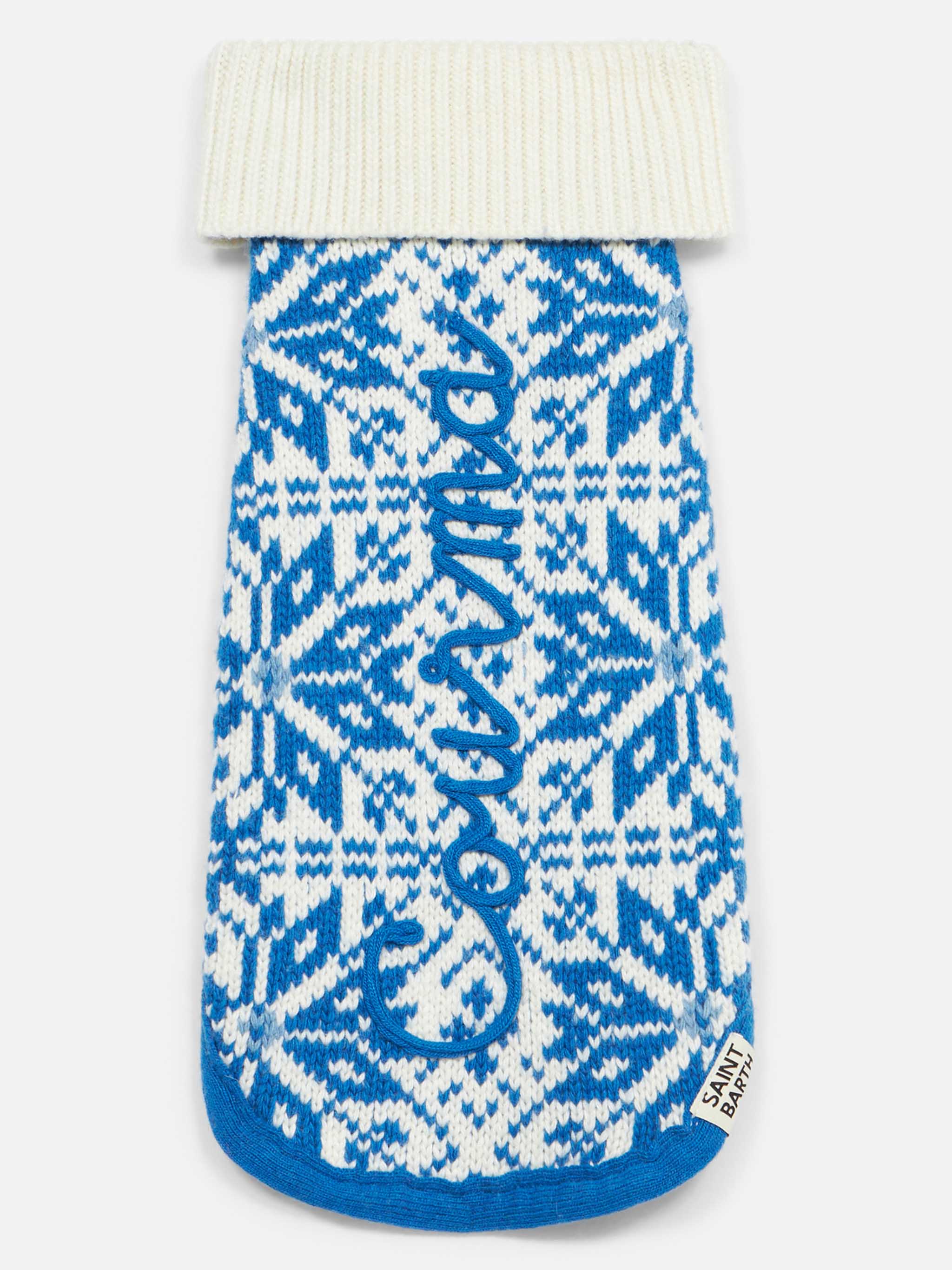 mc2-saint-barth-maglioncino-cane-dolcevita-stampa-nordica-blu image 5