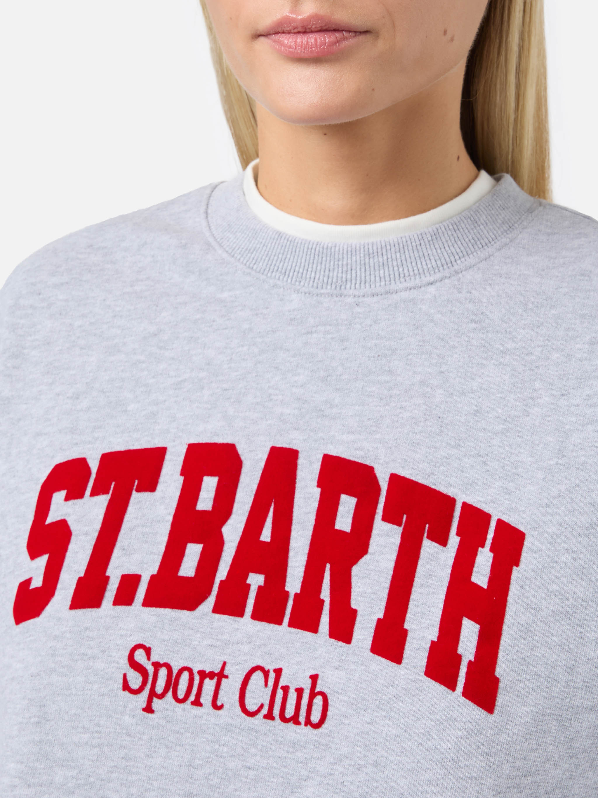 mc2-saint-barth-stardust-felpa-cotone-grigia-st-barth-sport-club image 2