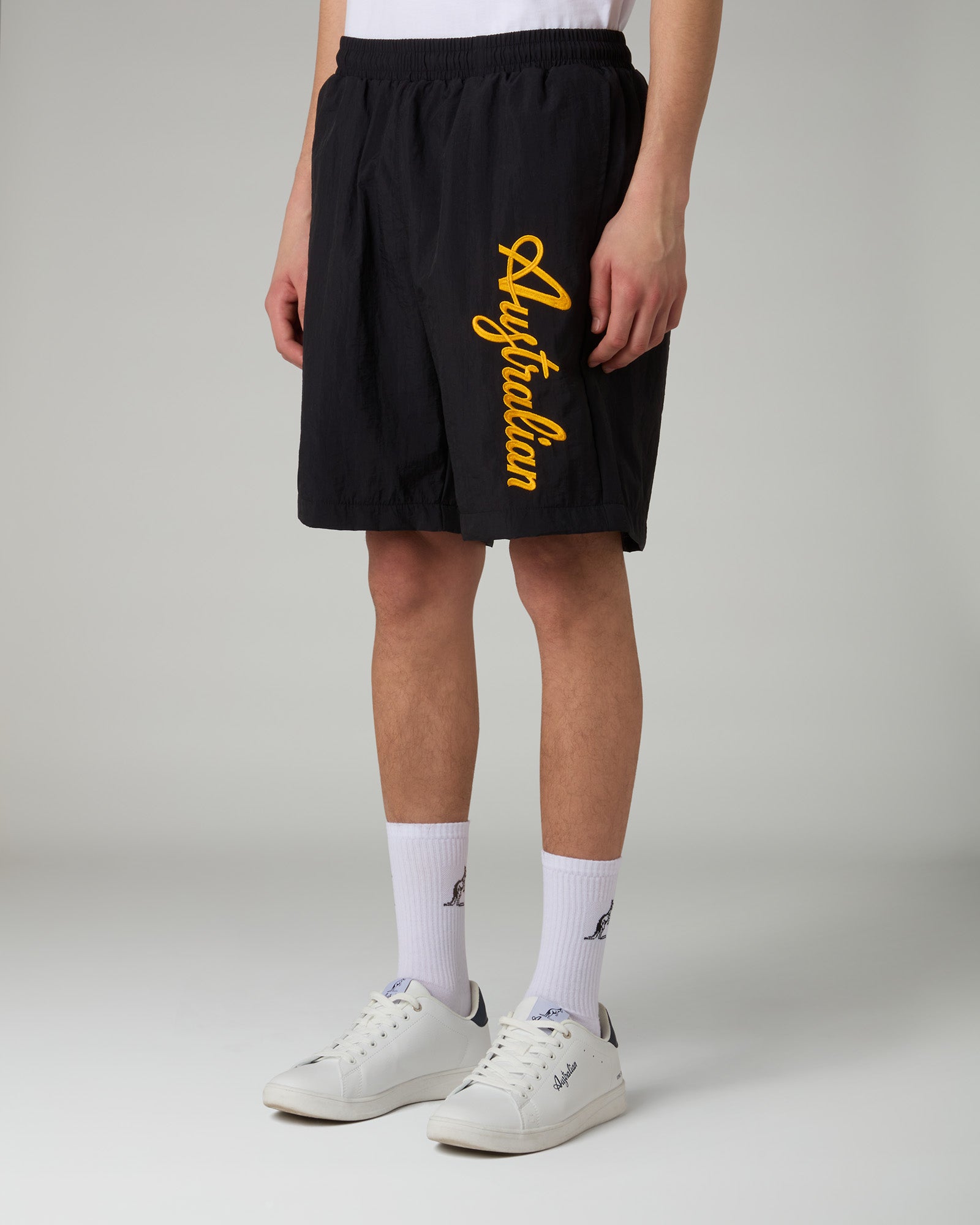 australian-league-embroidery-logo-short-retr-con-fodera-rete image 1