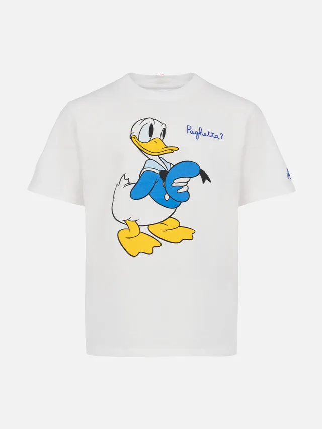 mc2-saint-barth-cameron-t-shirt-bambino-cotone-donald-paghetta-disney image 1