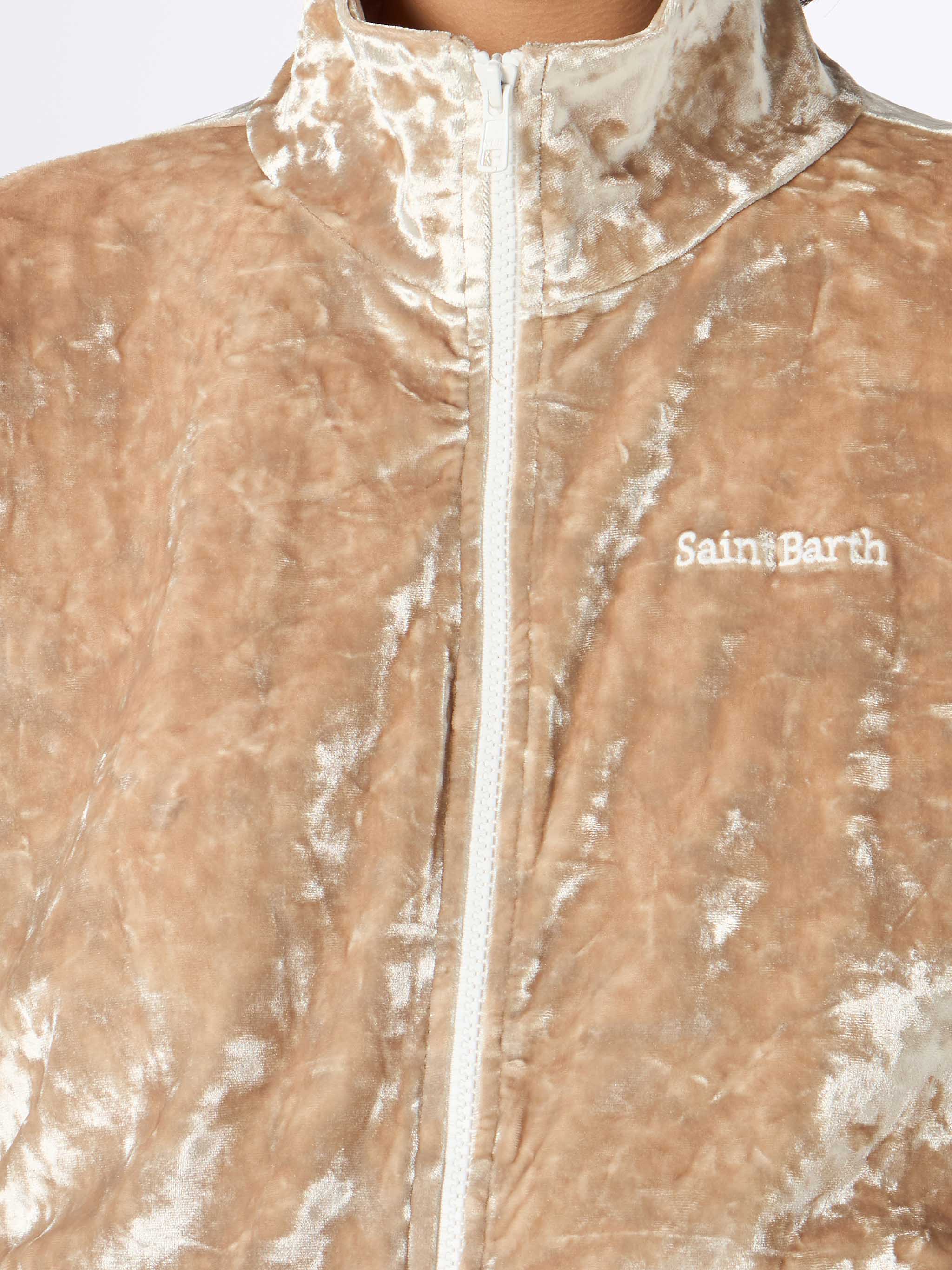 mc2-saint-barth-miriam-felpa-donna-ciniglia-beige image 2