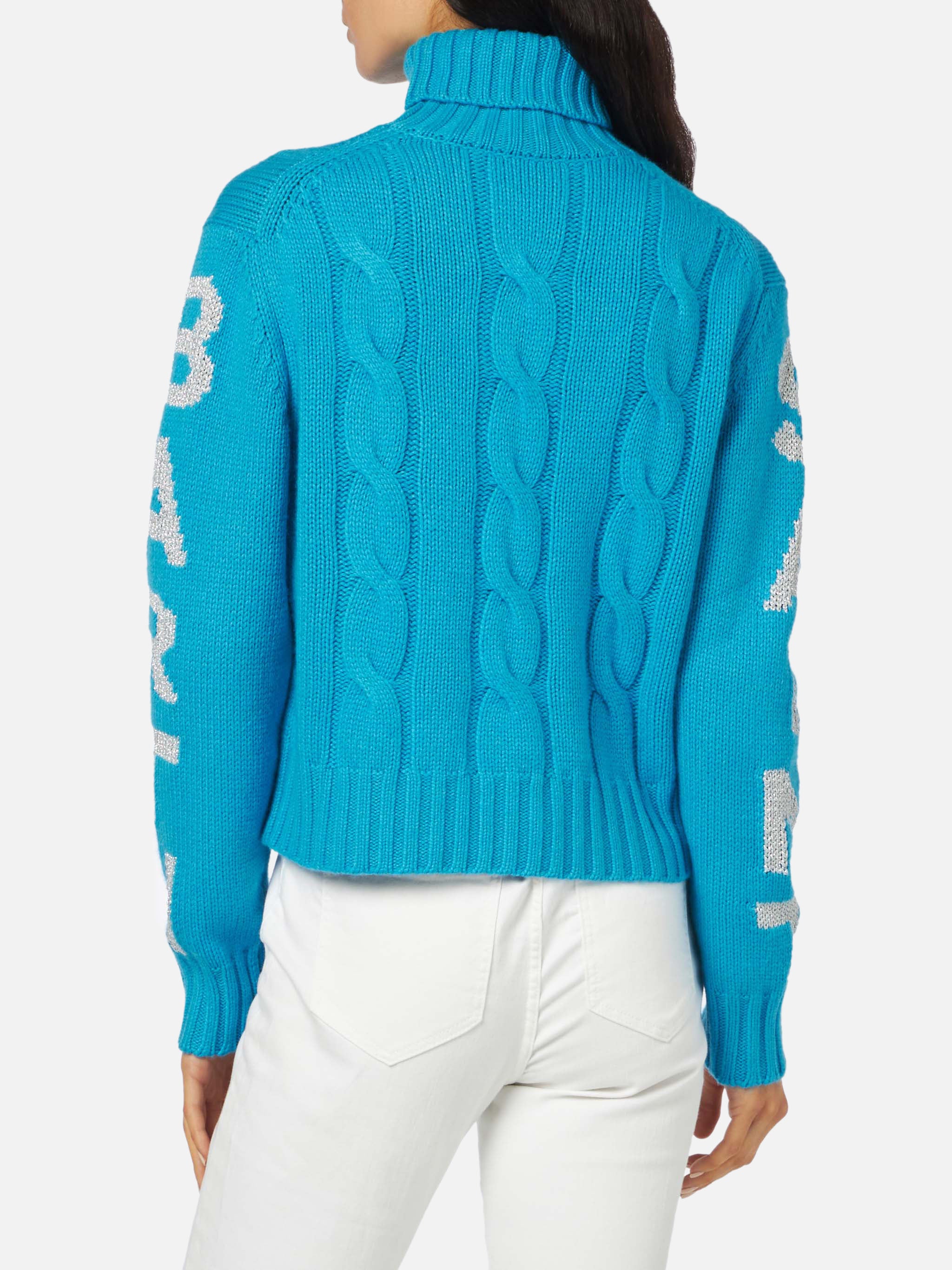 mc2-saint-barth-maglione-adler-donna-dolcevita-in-filato-pesante-turchese-con-ja image 3
