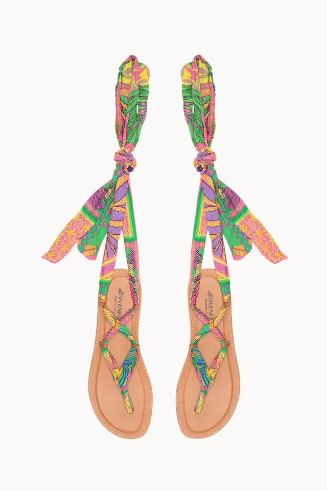 4giveness-sandalo-infradito-foulard-incrocio-donna-2 image 1