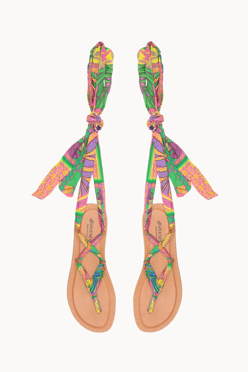 4giveness-sandalo-infradito-foulard-incrocio-donna-2 image 1