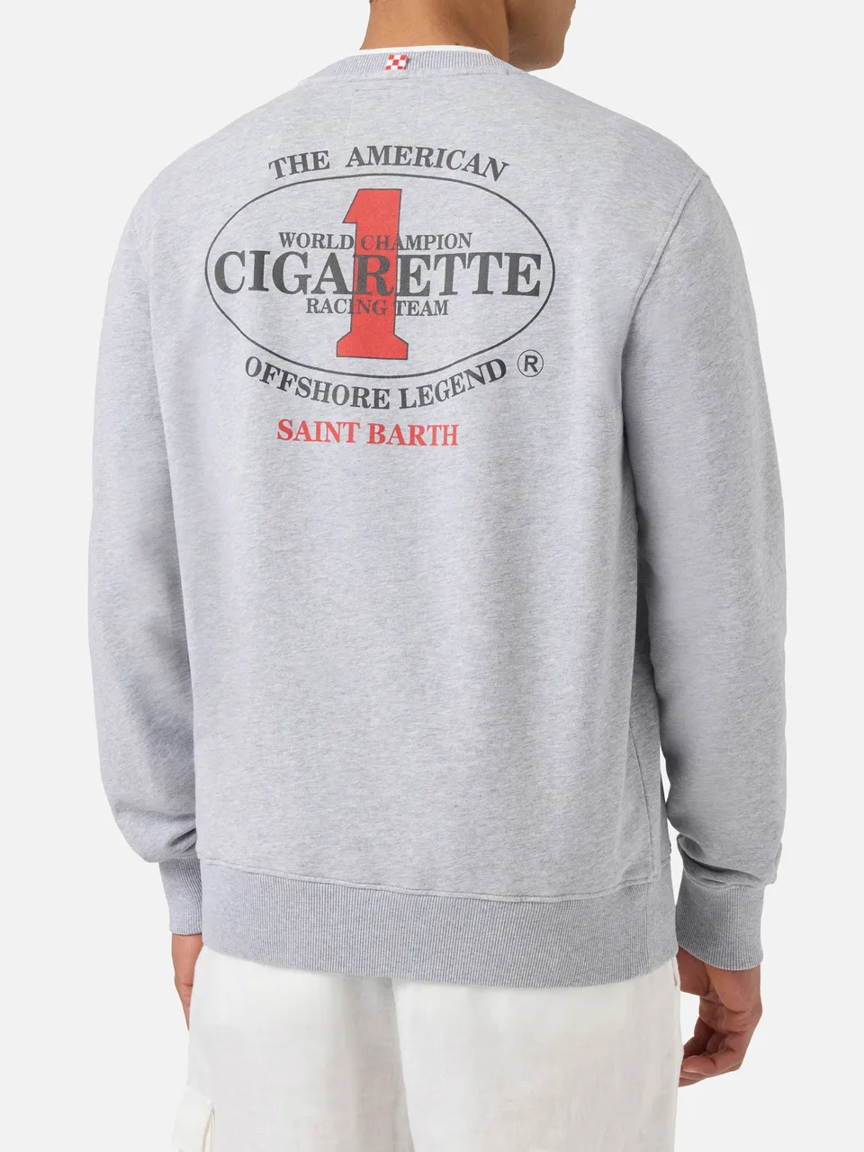 mc2-saint-barth-felpa-ponza-uomo-girocollo-grigia-cigarette-special-edition image 1