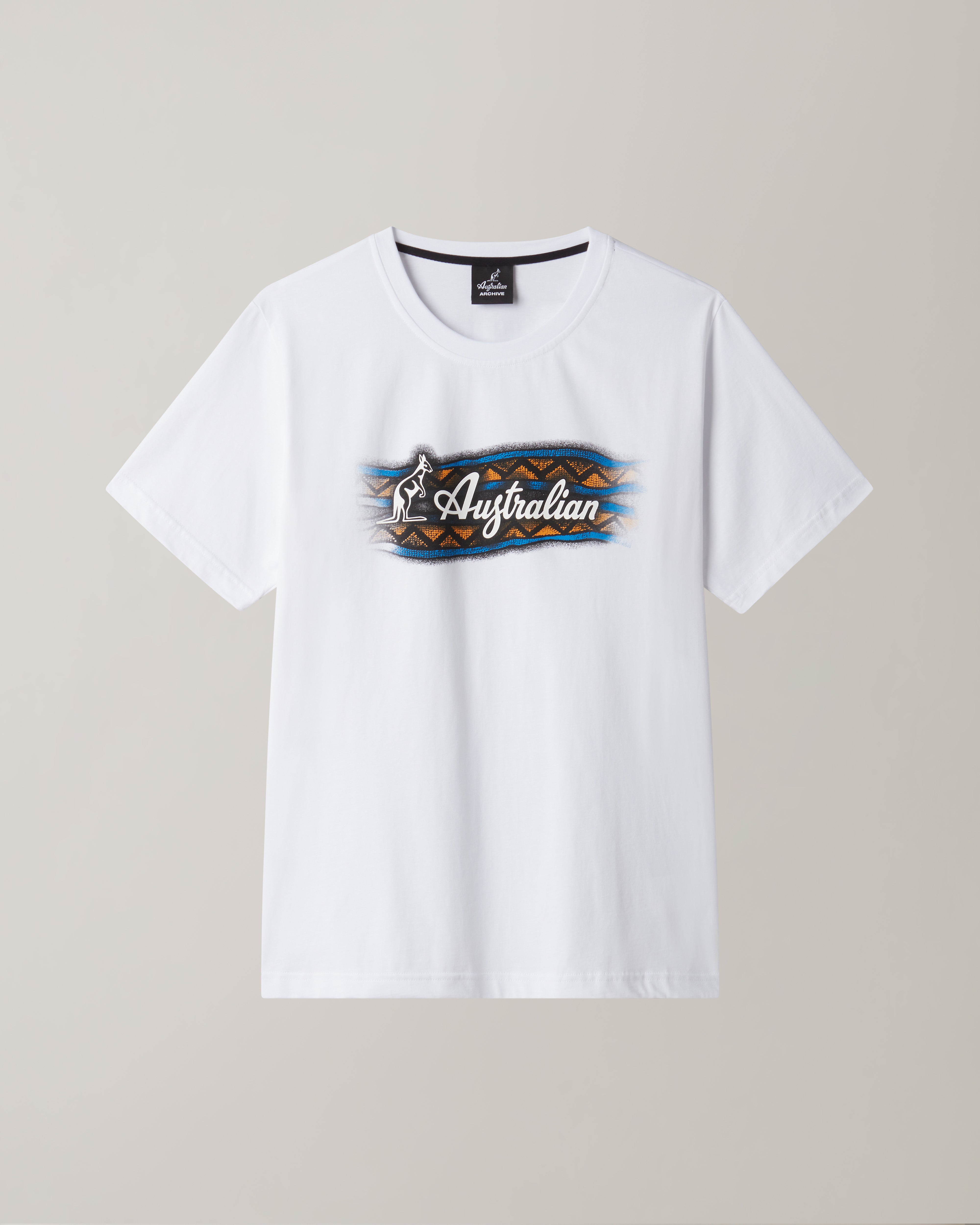 australian-mistero-cotton-t-shirt-t-shirt-regular-fit-con-stampa-serigrafica image 5