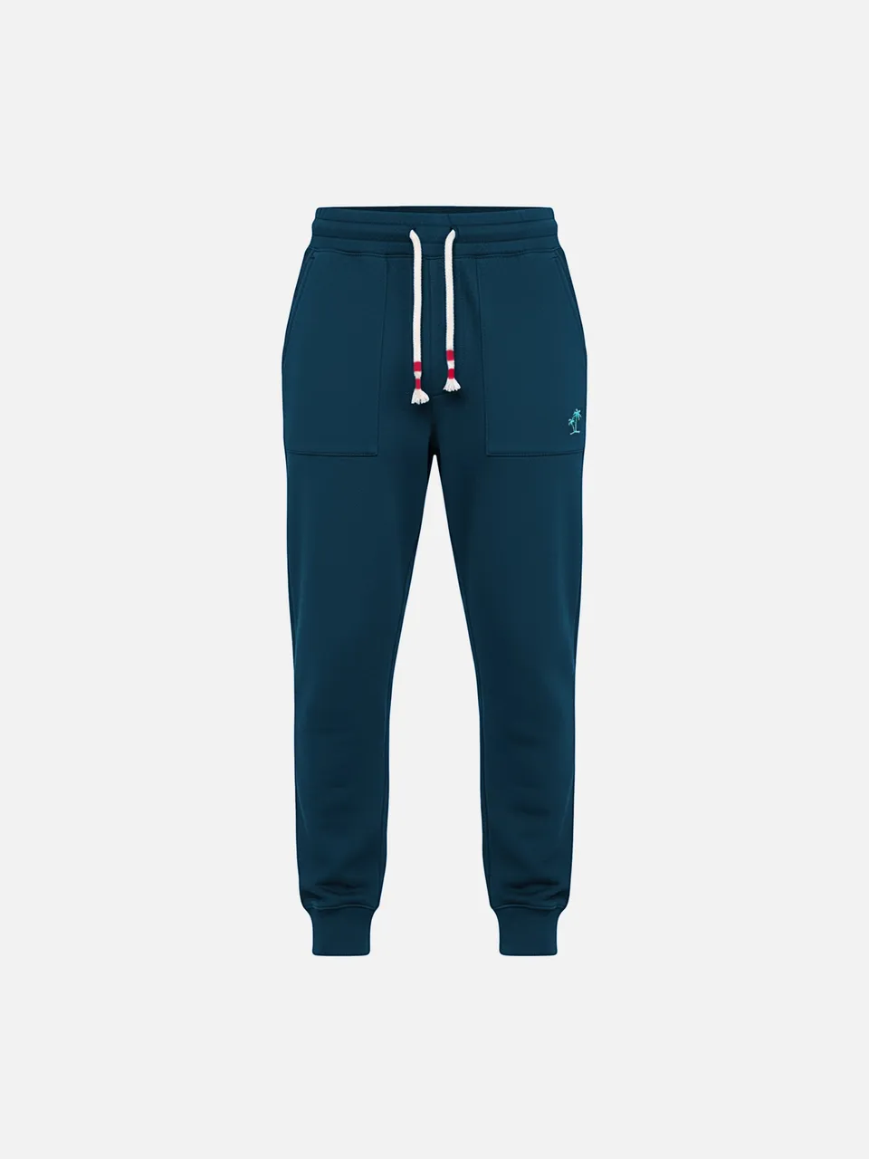 mc2-saint-barth-pantaloni-tuta-bolt-jr-bambino-blu-melange-in-cotone image 1