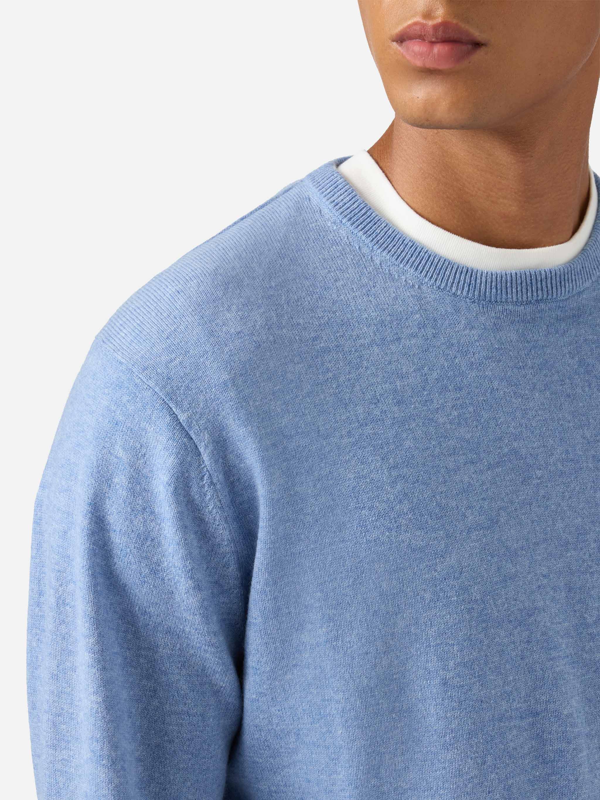 mc2-saint-barth-maglione-regent-lana-merino-cashmere-azzurro-uomo image 2