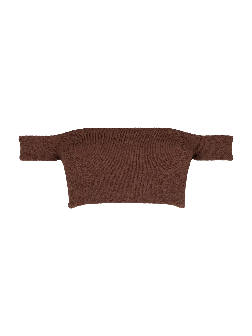 mc2-saint-barth-top-bikini-zena-crinkle-marrone-donna image 1