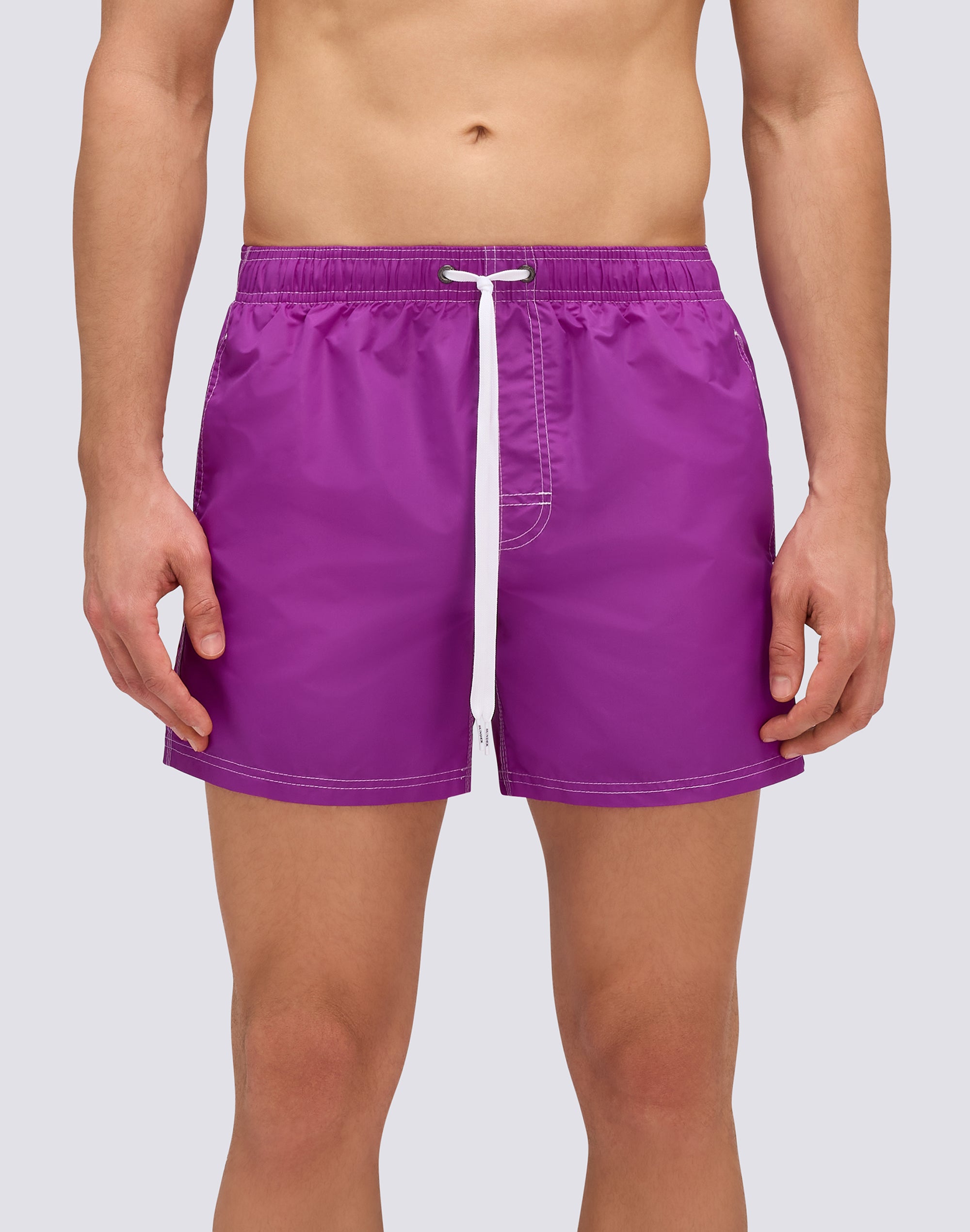 sundek-costume-mare-uomo-corto-iconic-taffeta-vita-elasticata-m504bdta100 image 2