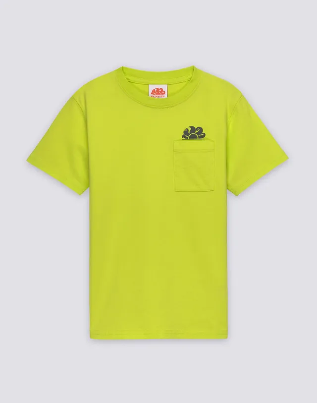 sundek-t-shirt-bambino-a-manica-corta-con-tasca-e-logo-b609tej7800 image 1