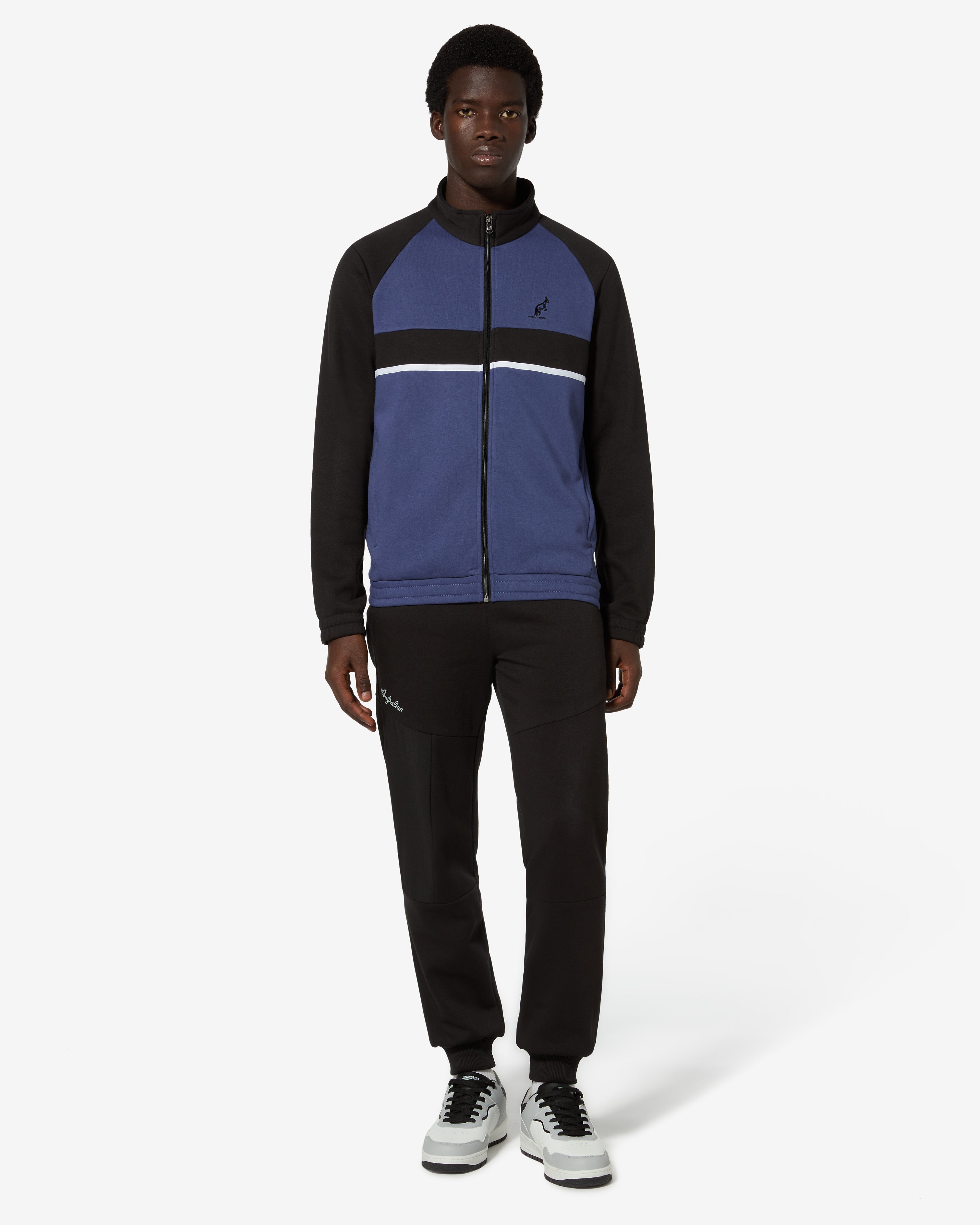 australian-classy-track-jacket-giacca-felpa-uomo-con-zip image 2