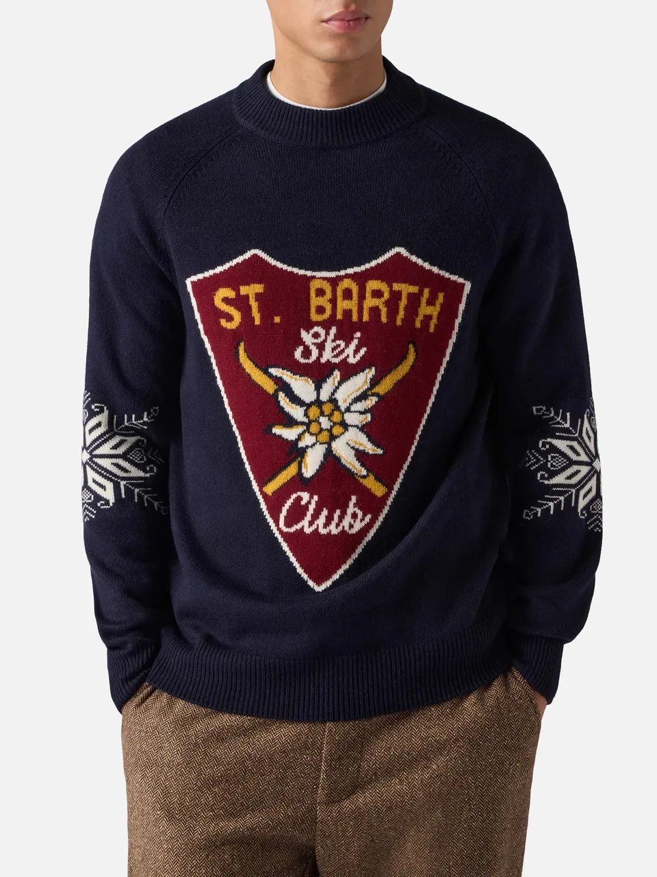 mc2-saint-barth-mezzo-dolcevita-uomo-alpine-jacquard-st-barth-ski-club-blu-navy image 1