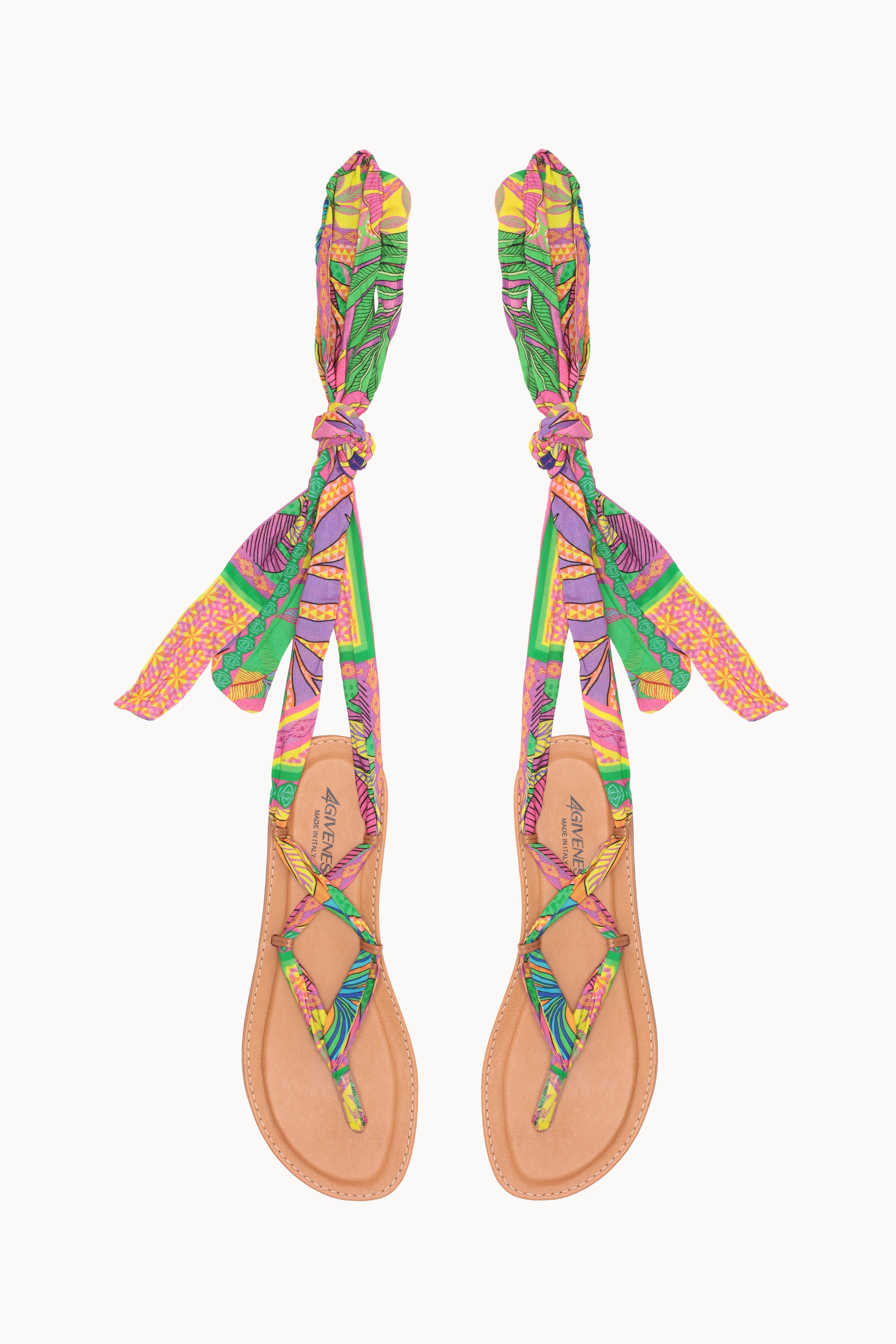 4giveness-sandalo-infradito-foulard-incrocio-donna-2 image 1