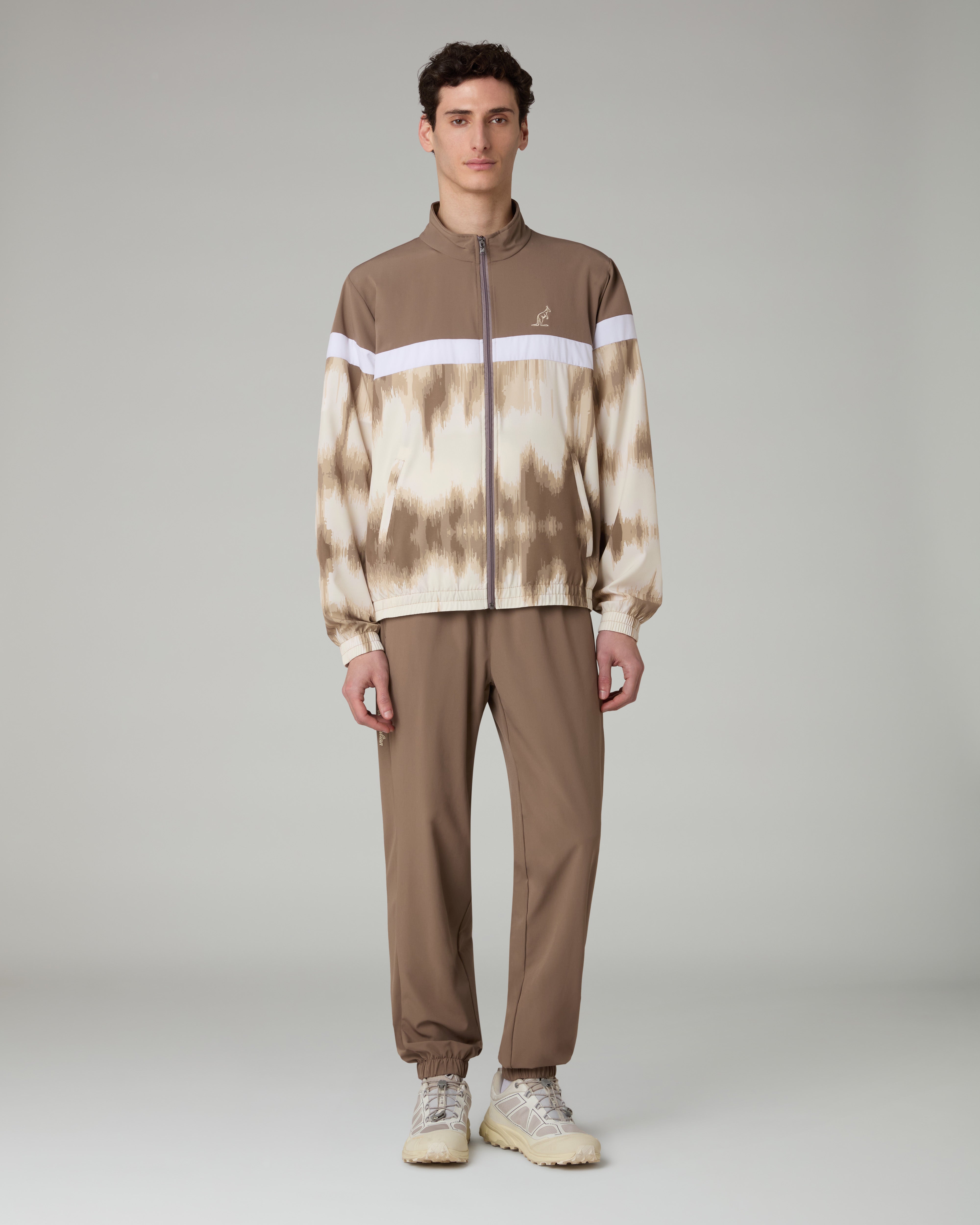 australian-doric-tuta-stampa-all-over-full-zip-sabbia image 1