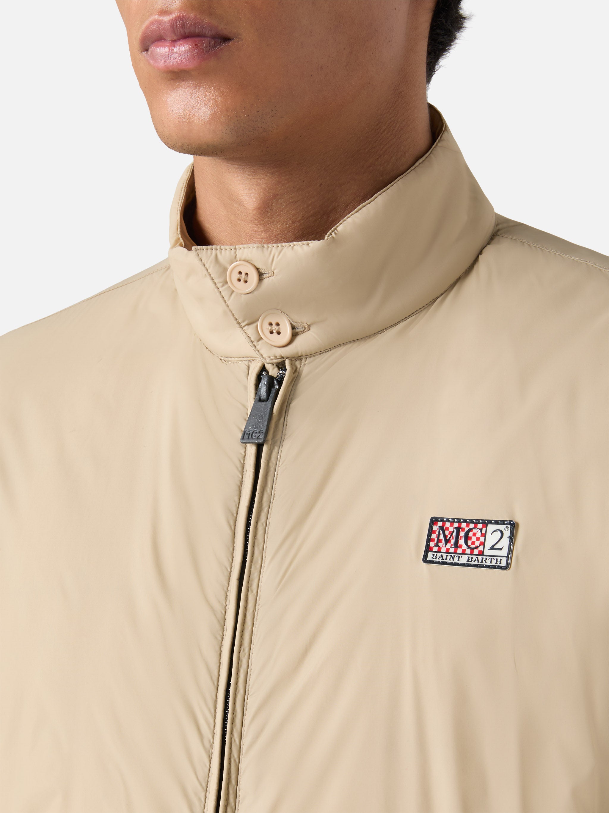 mc2-saint-barth-bomber-leggero-jet-in-beige image 3