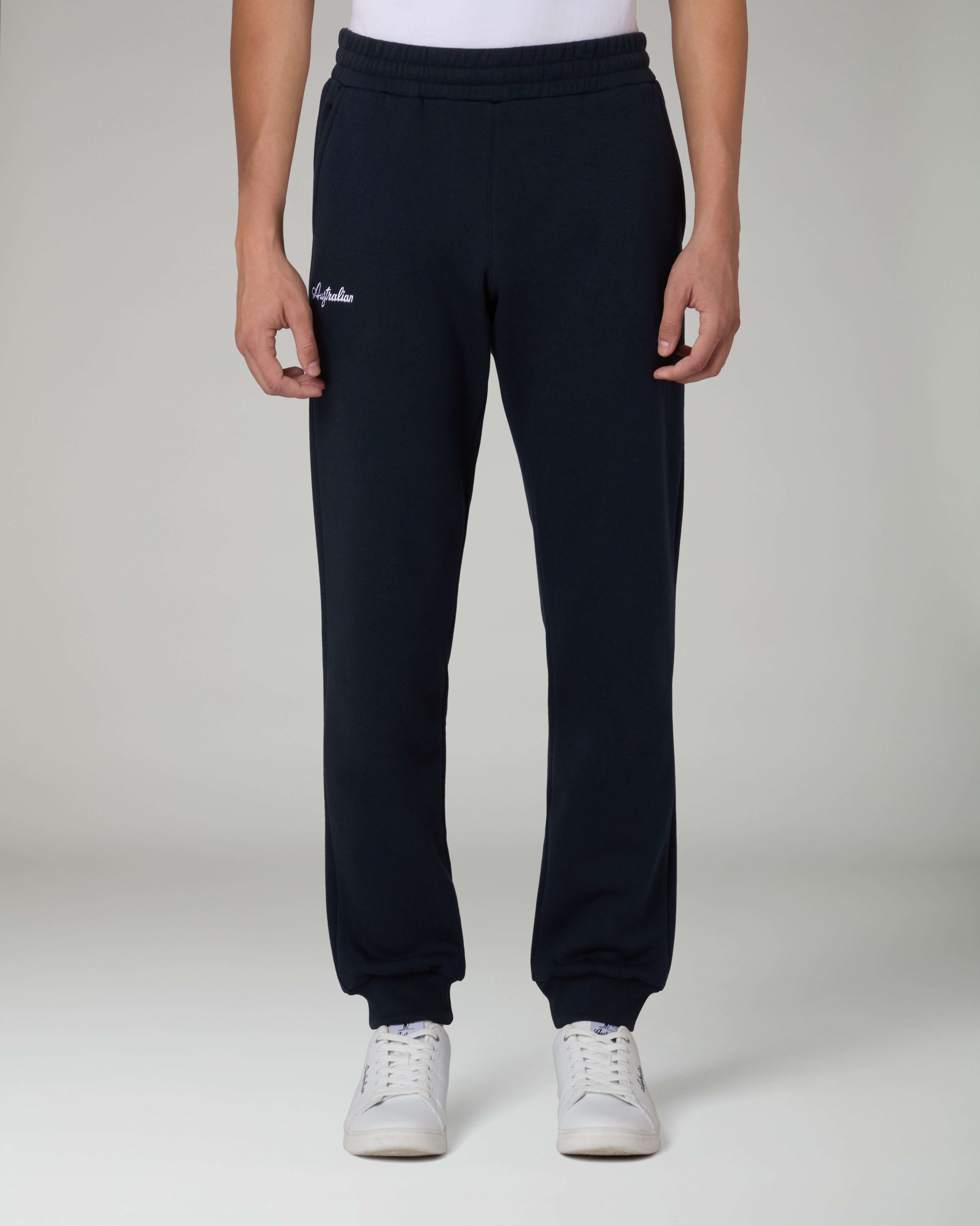 australian-essential-track-pants-pantalone-felpa-eclipse-blue image 1