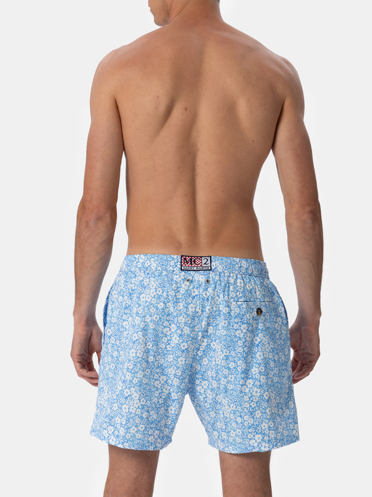 mc2-saint-barth-costume-uomo-comfort-light-azzurro-fiori-asciugatura-rapida image 5