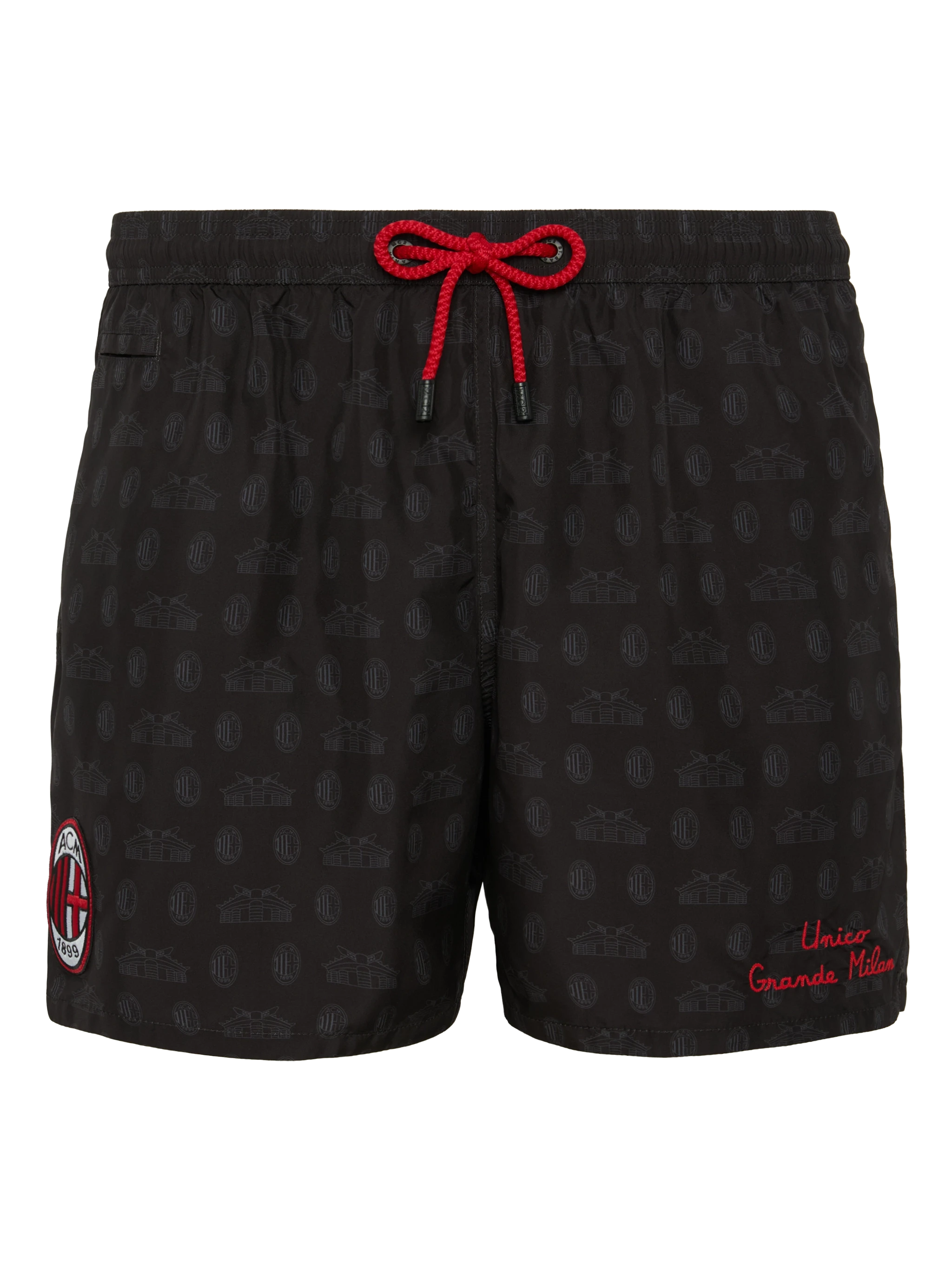 mc2-saint-barth-lighting-costume-mare-uomo-nero-stampa-milan-ac-milan-special-ed image 1