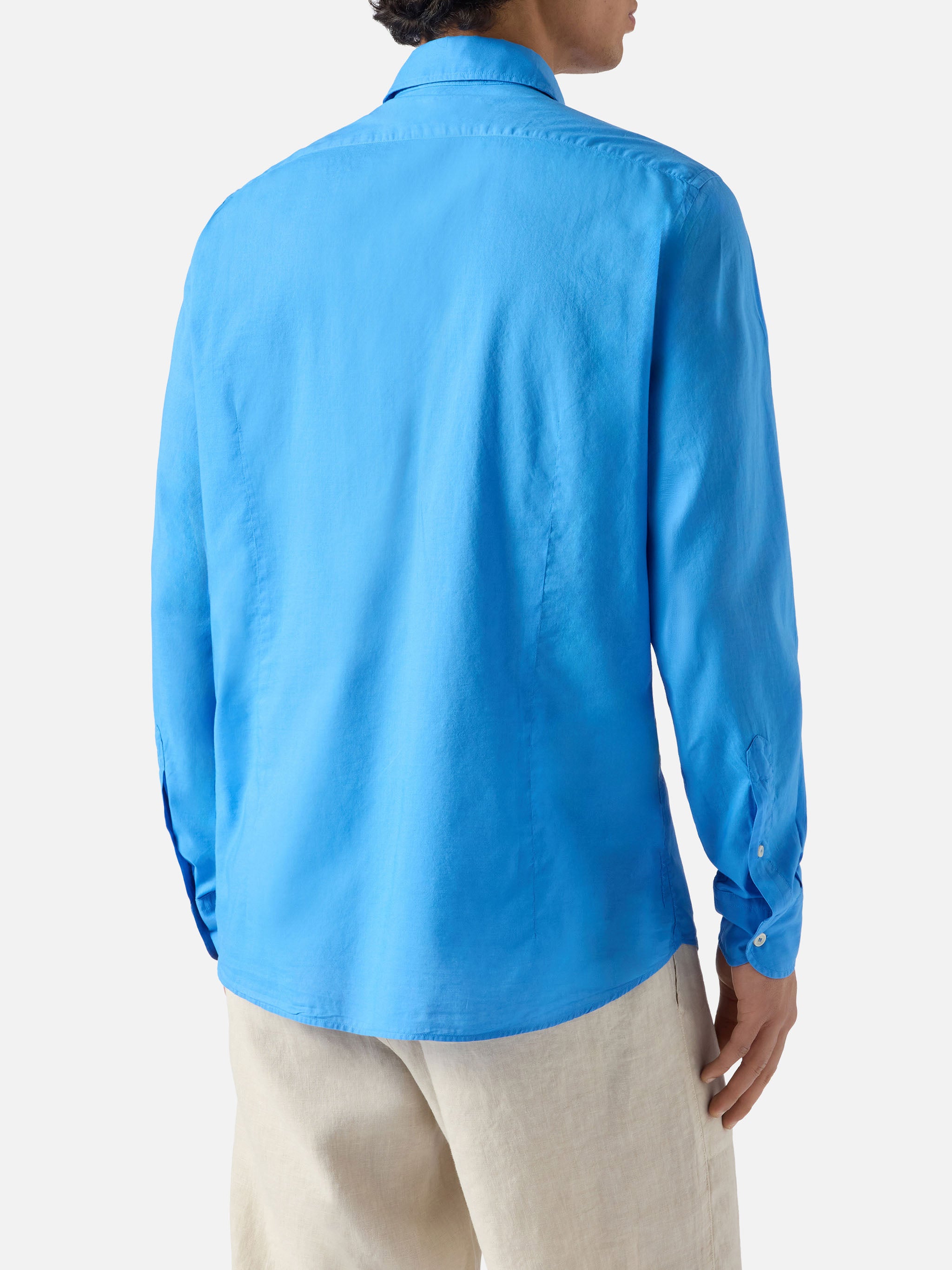 mc2-saint-barth-chemise-uomo-in-voile-di-cotone-blu image 3