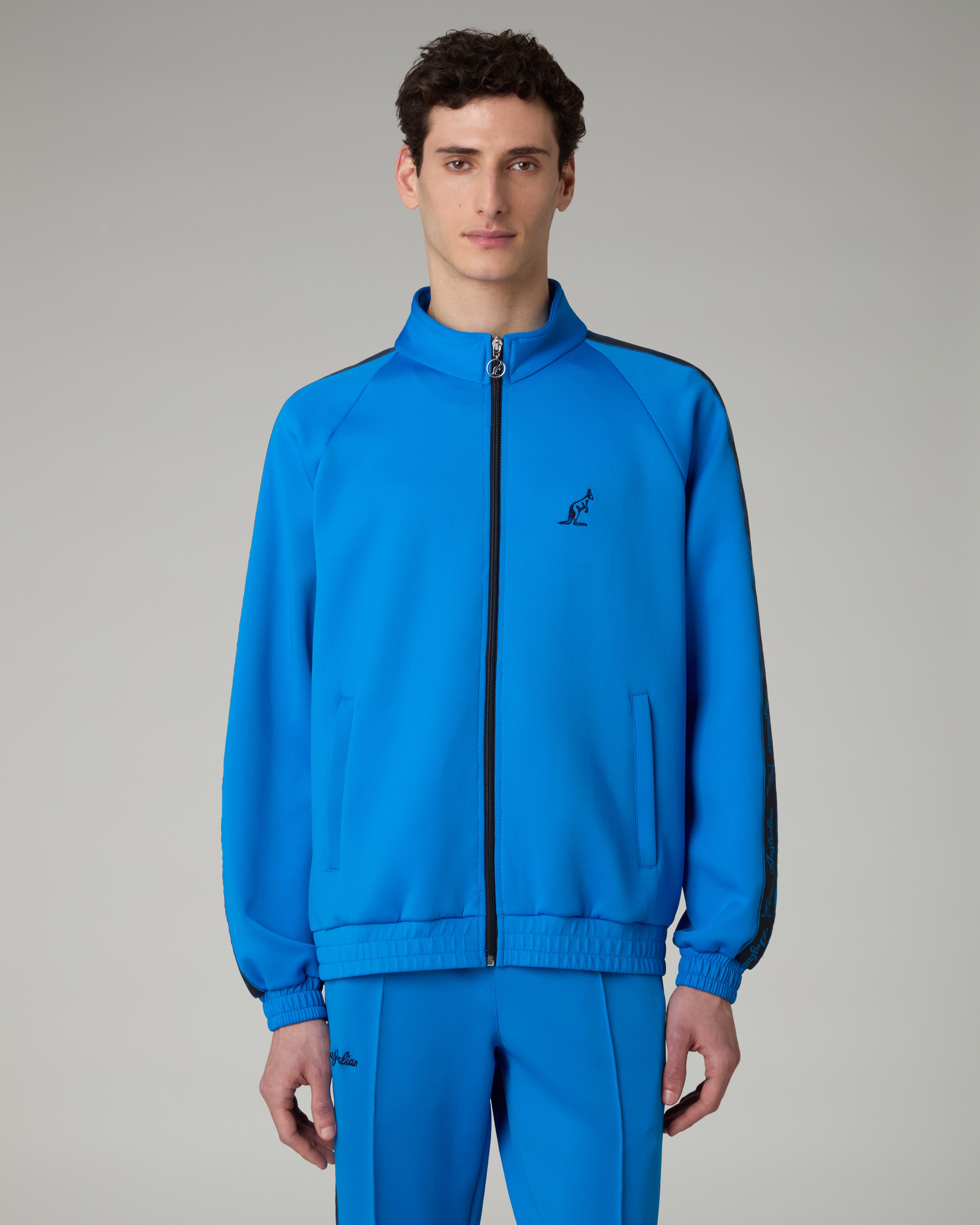 australian-blue-tape-tracksuit-tuta-blu-capri image 3