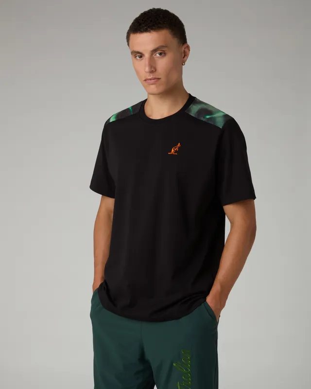 australian-blanca-cotton-t-shirt-in-cotone-nero image 1