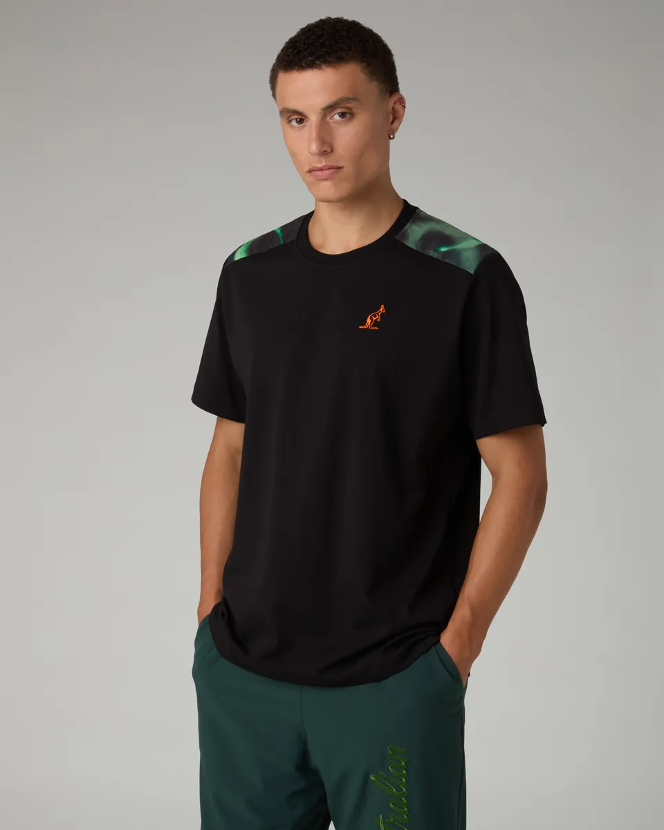 australian-blanca-cotton-t-shirt-in-cotone-nero image 1