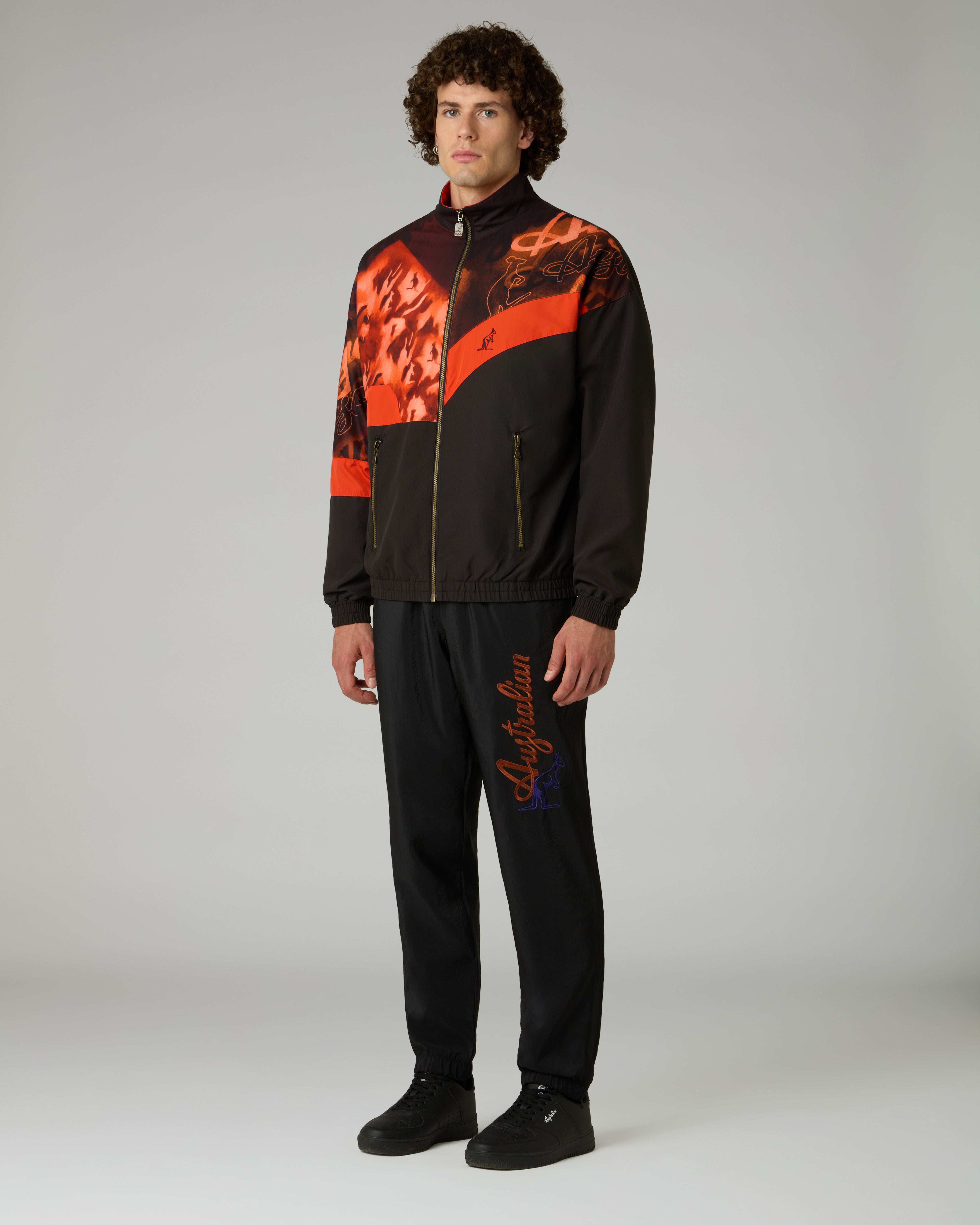 australian-1991-arak-track-jacket-giacca-heritage-full-zip-nera image 2