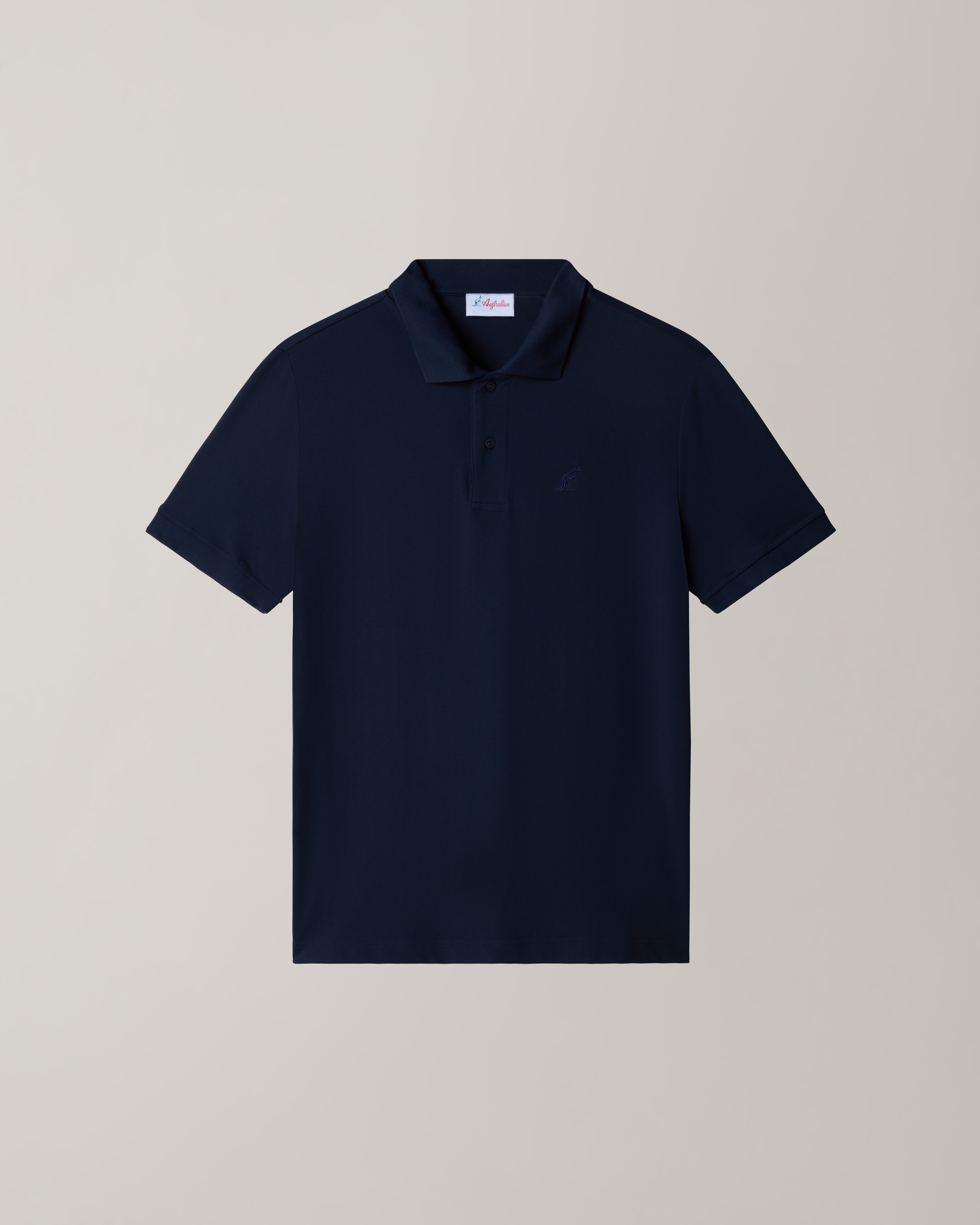 australian-essential-polo-shirt-tecnica-blu-navy image 1