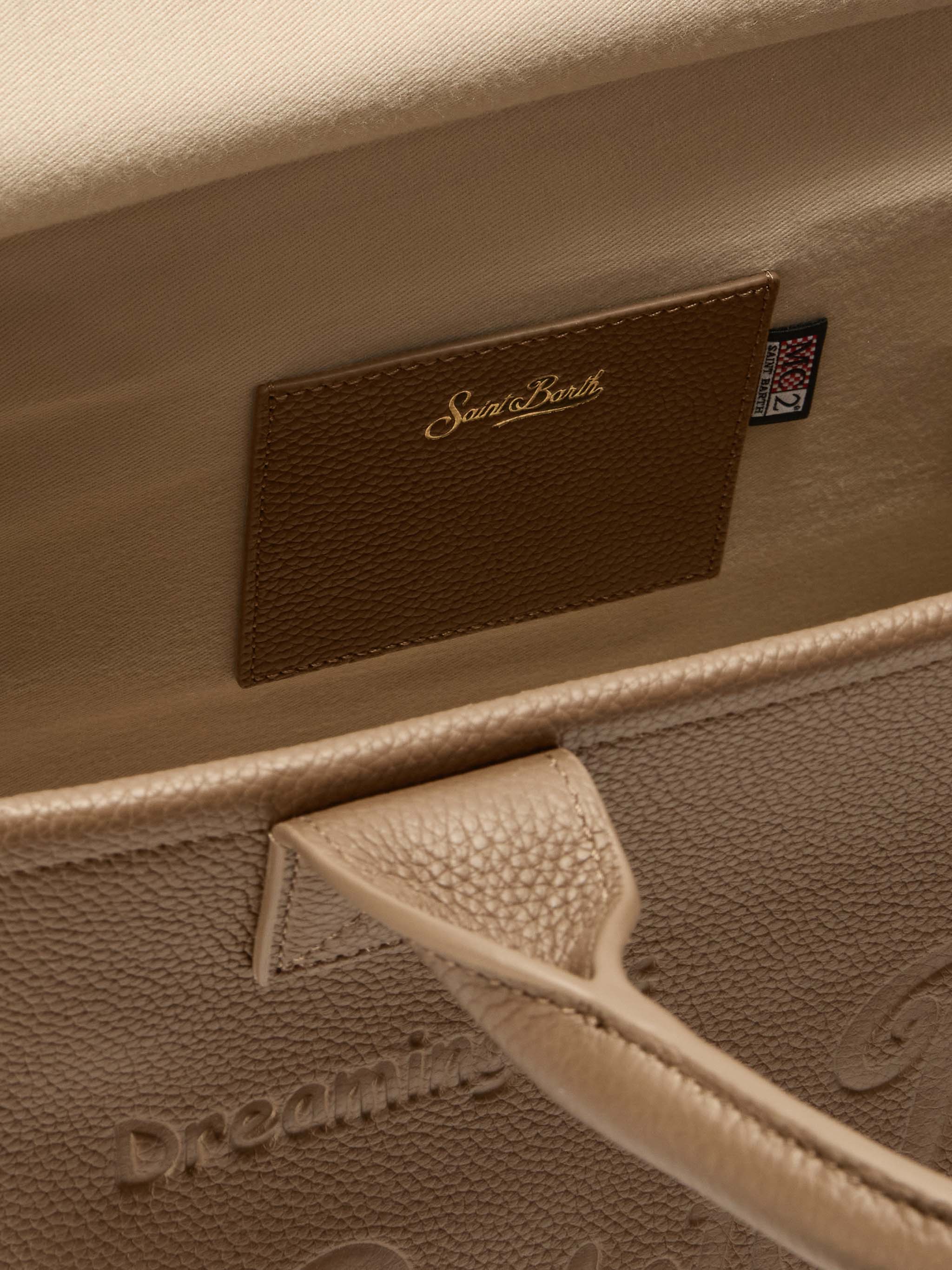 mc2-saint-barth-borsa-a-spalla-vanity-bag-large-in-pelle-martellata-marrone image 5