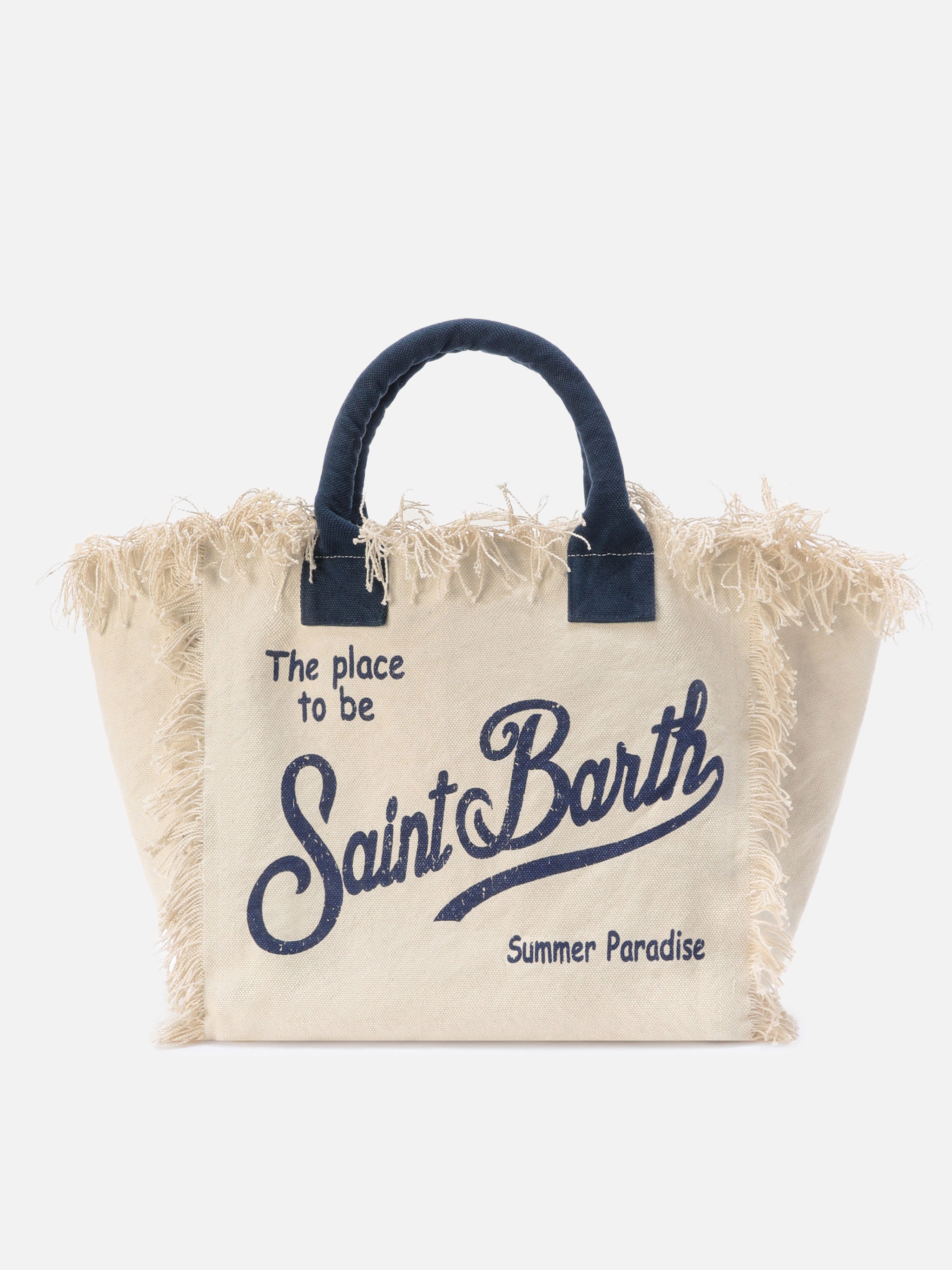 mc2-saint-barth-borsa-vanity-regular-bianca-in-canvas-con-frange image 1