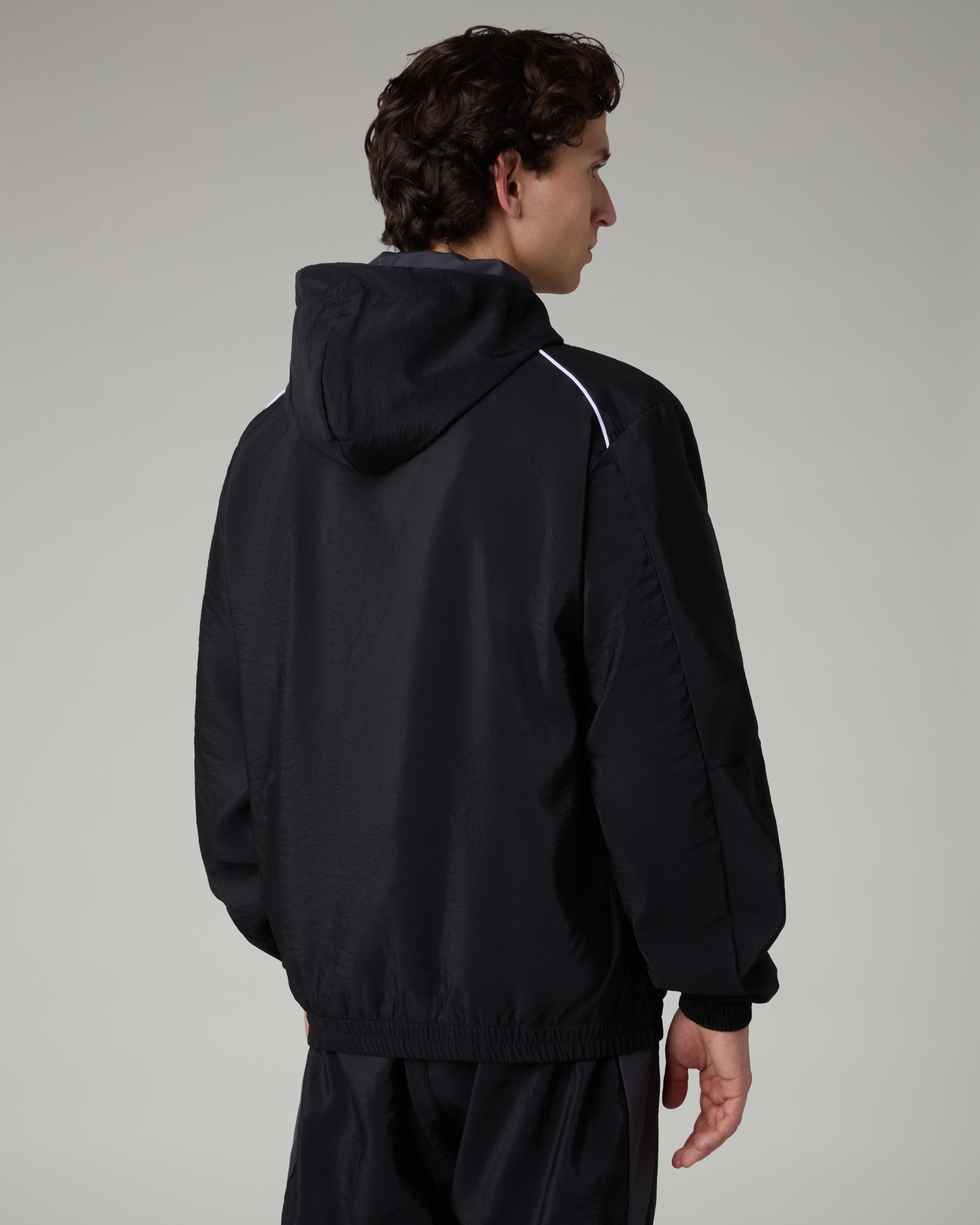 australian-poison-track-jacket-cappuccio-full-zip-nera image 3