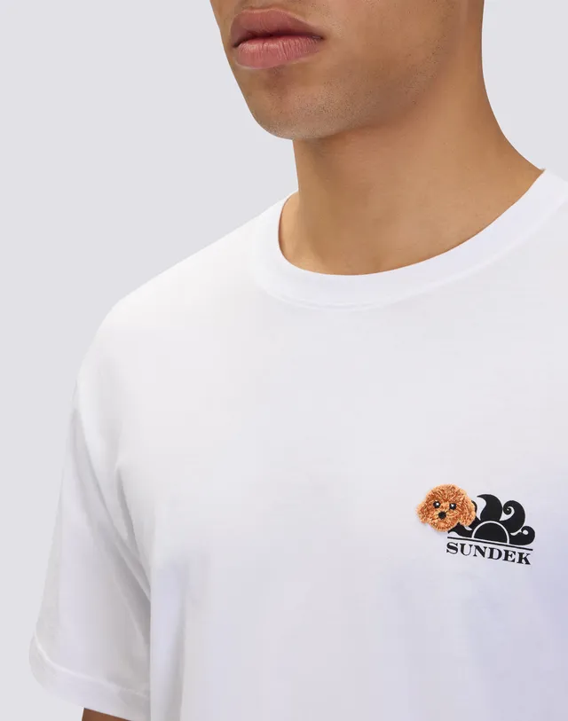sundek-t-shirt-capsule-pelo-chilling-poodle-uomo-in-cotone image 1