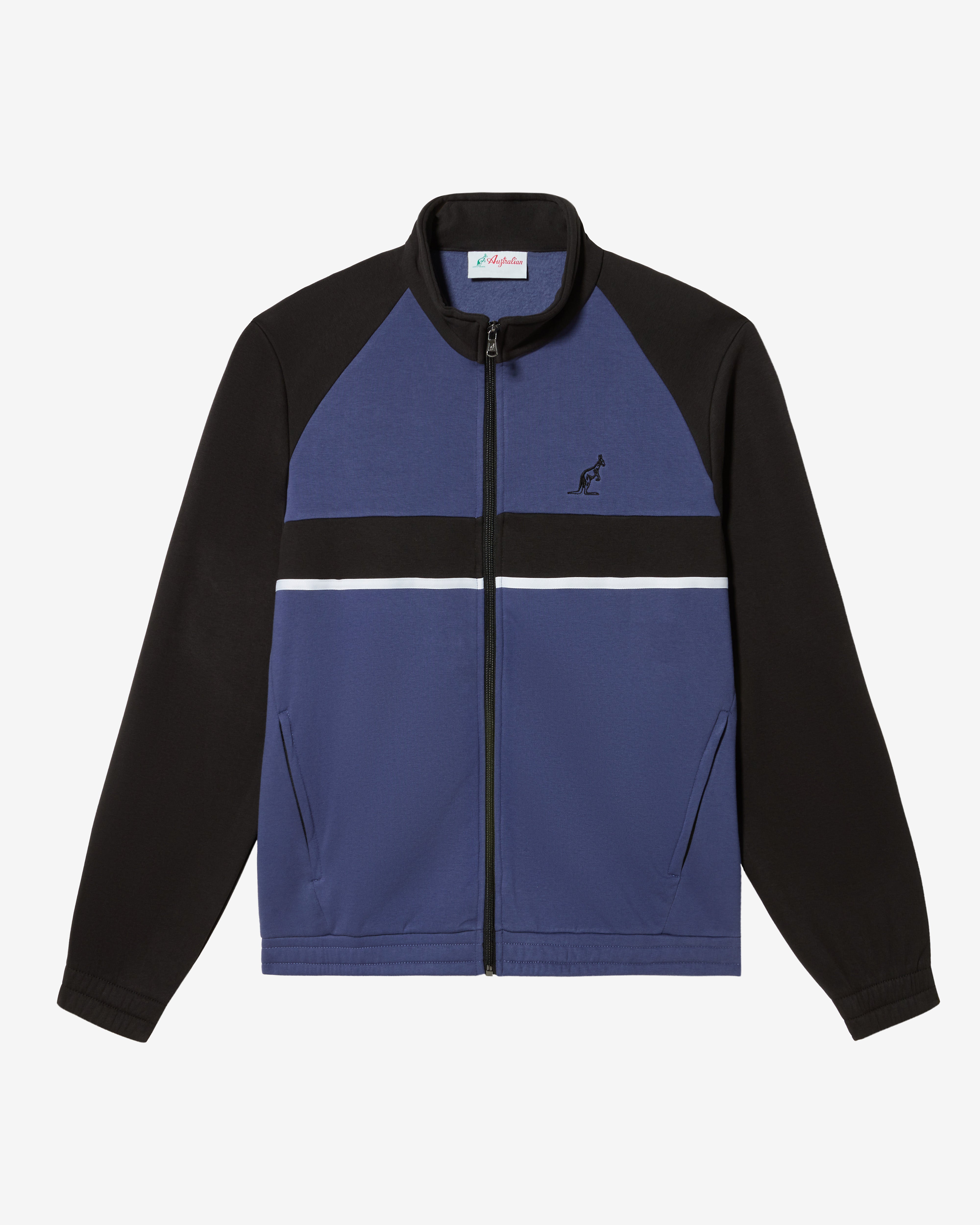 australian-classy-track-jacket-giacca-felpa-uomo-con-zip image 6