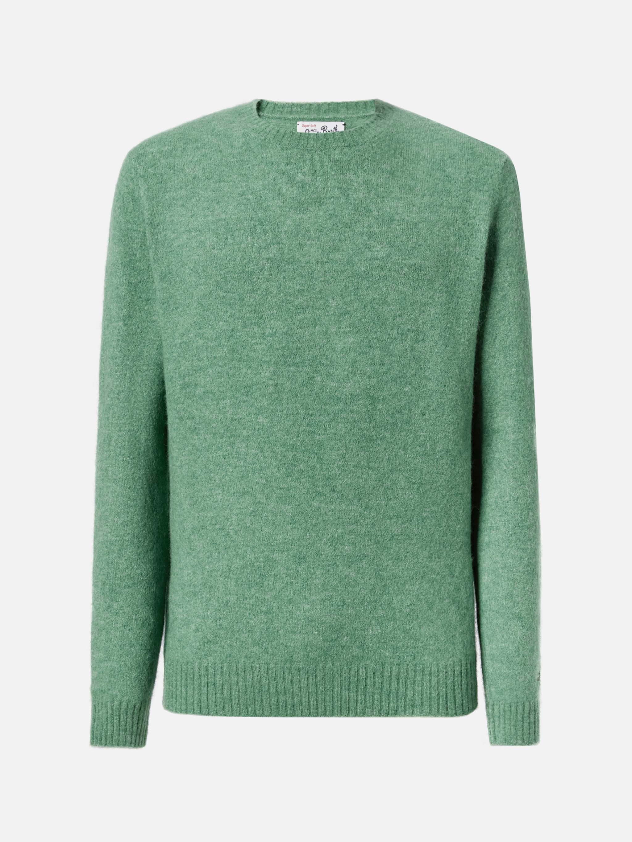 mc2-saint-barth-maglione-regent-uomo-verde-salvia-in-alpaca-stretch-girocollo image 5
