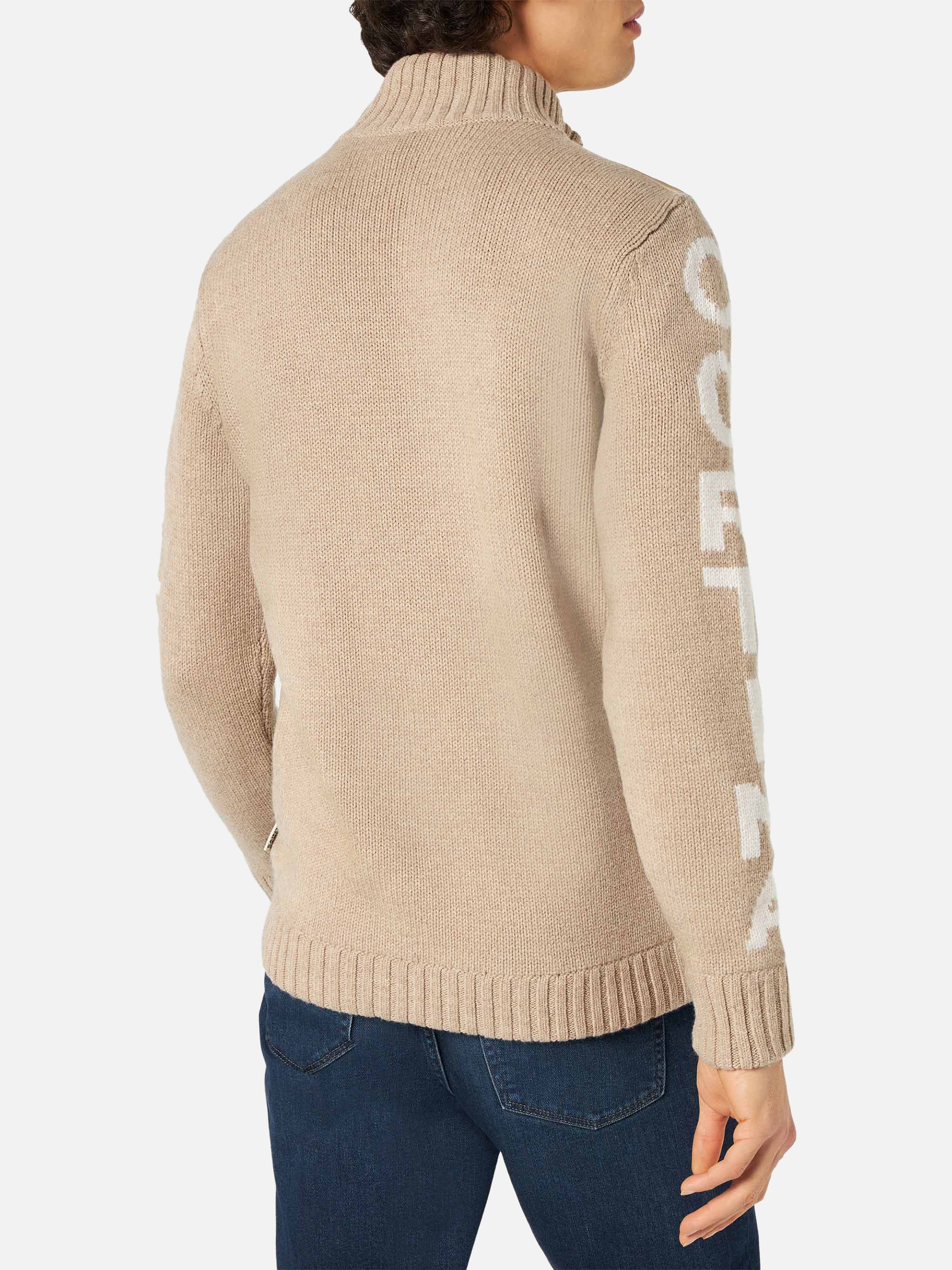mc2-saint-barth-giacca-whistler-uomo-beige-eco-padded-cortina-ampezzo image 3