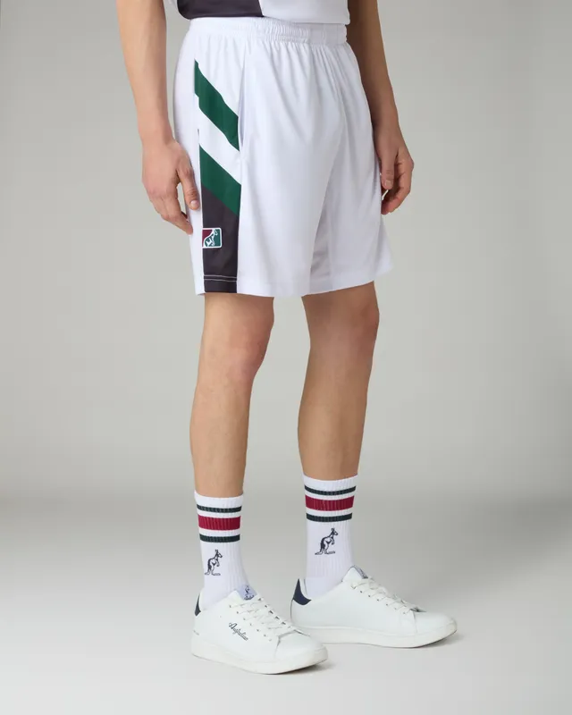 australian-classic-short-bianco-in-tessuto-ace-con-coulisse image 1