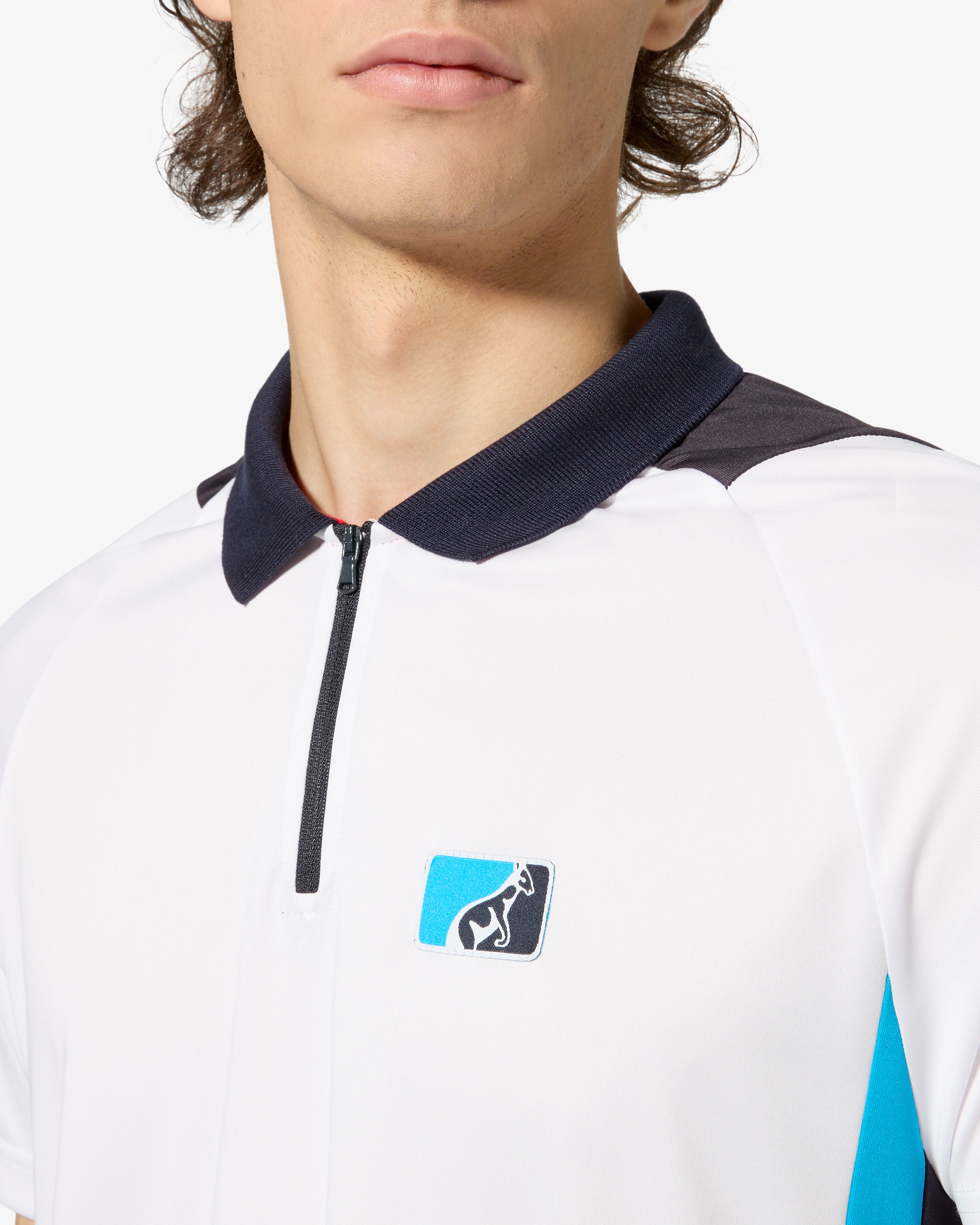 australian-league-polo-shirt-polo-tennis-bianca-traspirante image 4