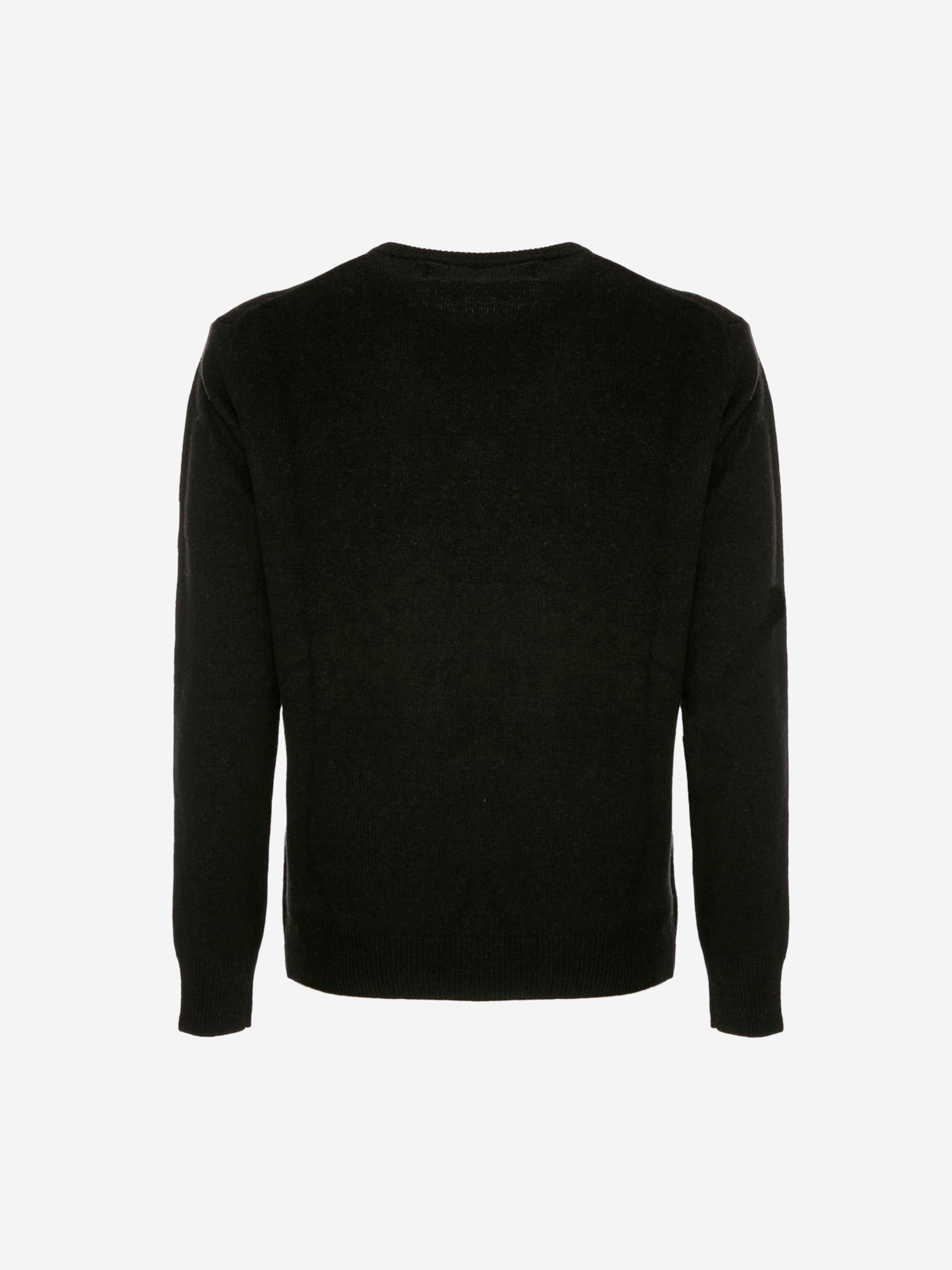 mc2-saint-barth-maglia-heron-uomo-misto-cashmere-con-ricamo-batman-special-editi image 5