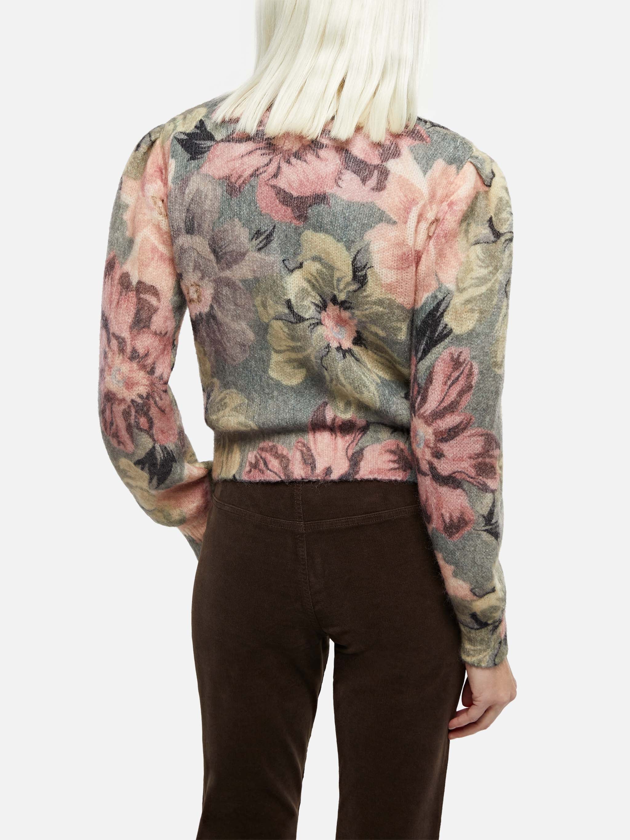 mc2-saint-barth-cardigan-lyza-floreale-verde-maniche-lunghe-donna image 3