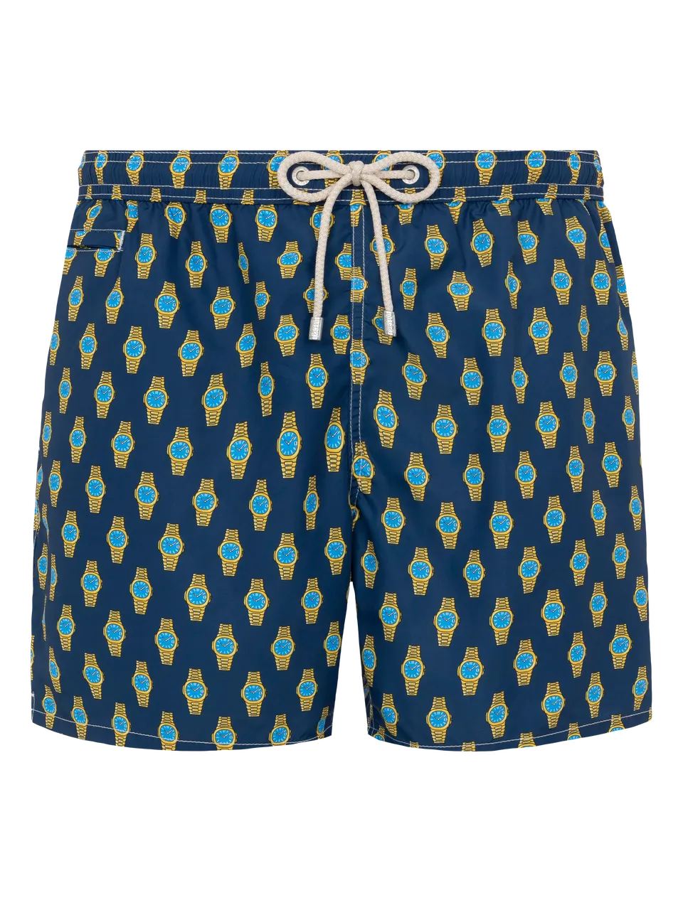 mc2-saint-barth-costume-mare-uomo-lighting-blu-navy-stampa-orologi image 1