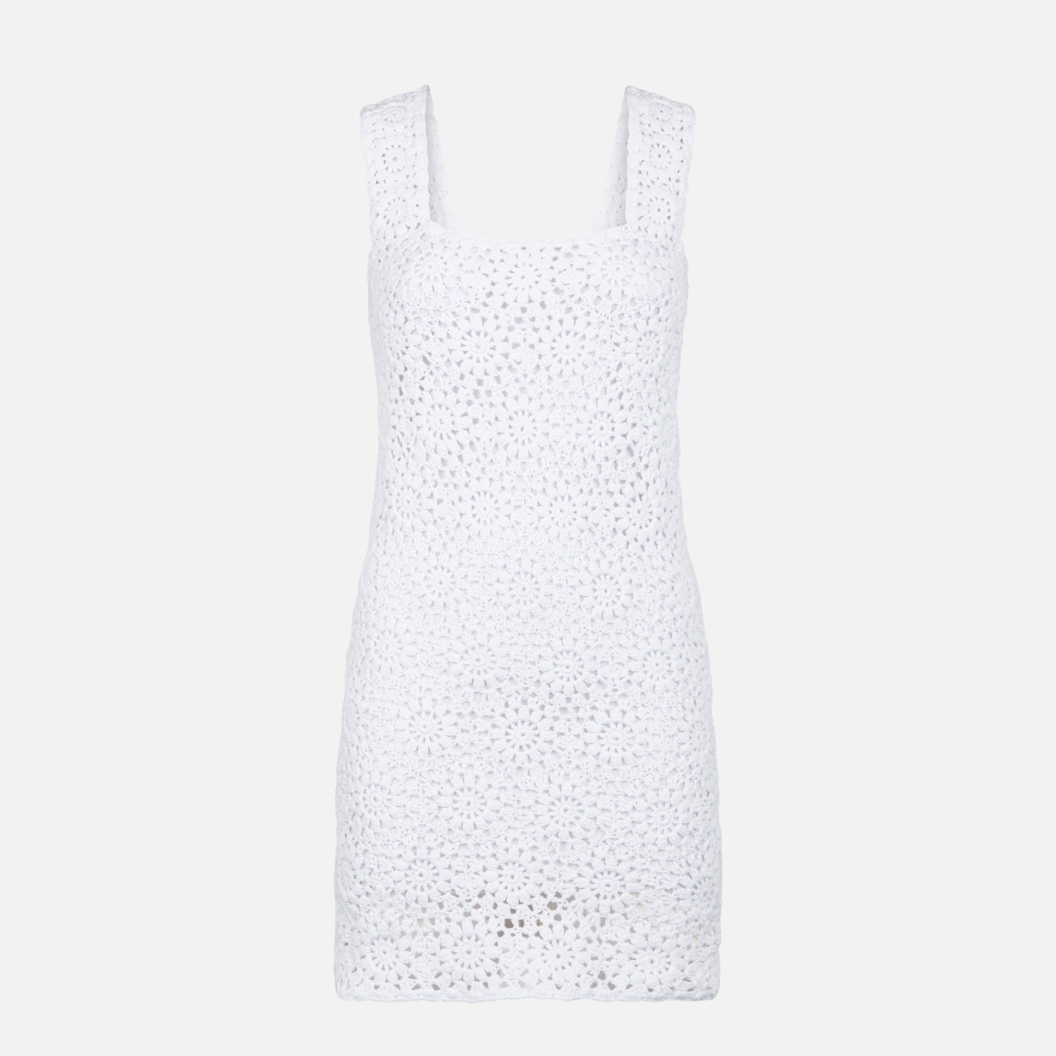 mc2-saint-barth-jaisal-abito-donna-cotone-crochet-bianco-tubino image 4