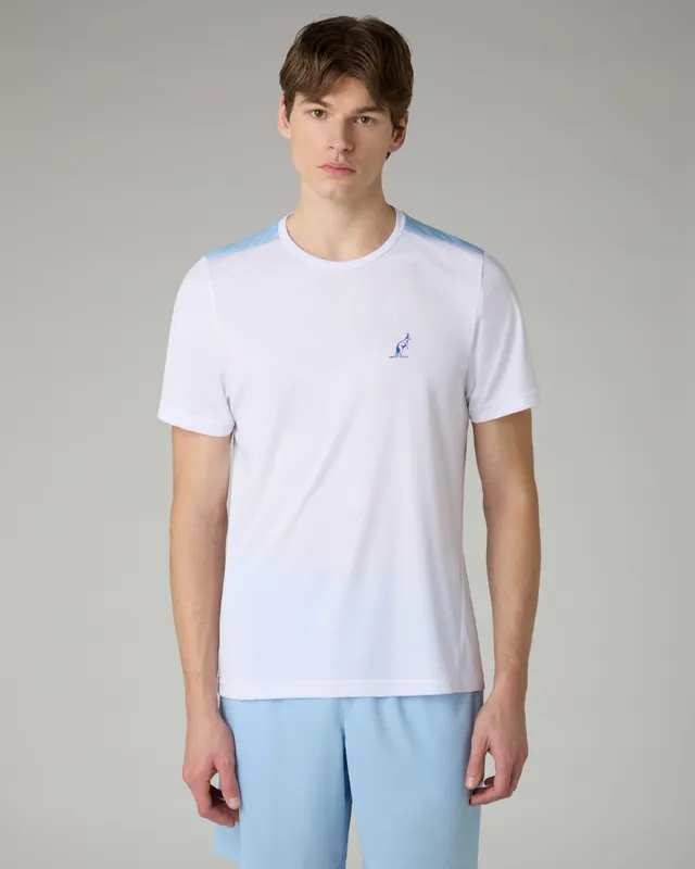 australian-court-t-shirt-bianca-t-shirt-tecnica-ace-traspirante image 1