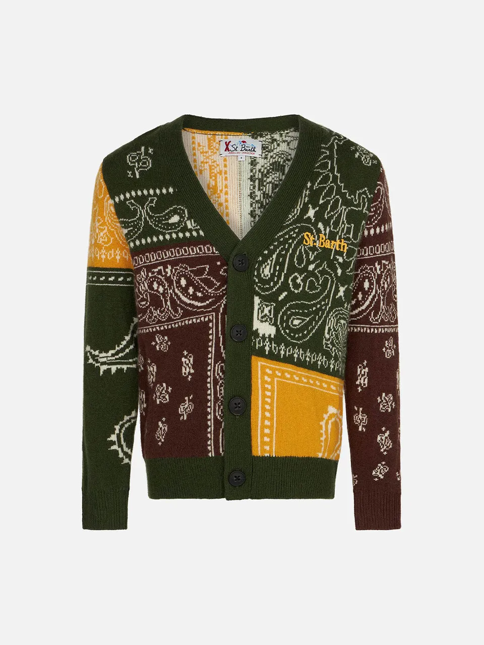 mc2-saint-barth-cardigan-bambino-bandana-misto-cashmere image 1