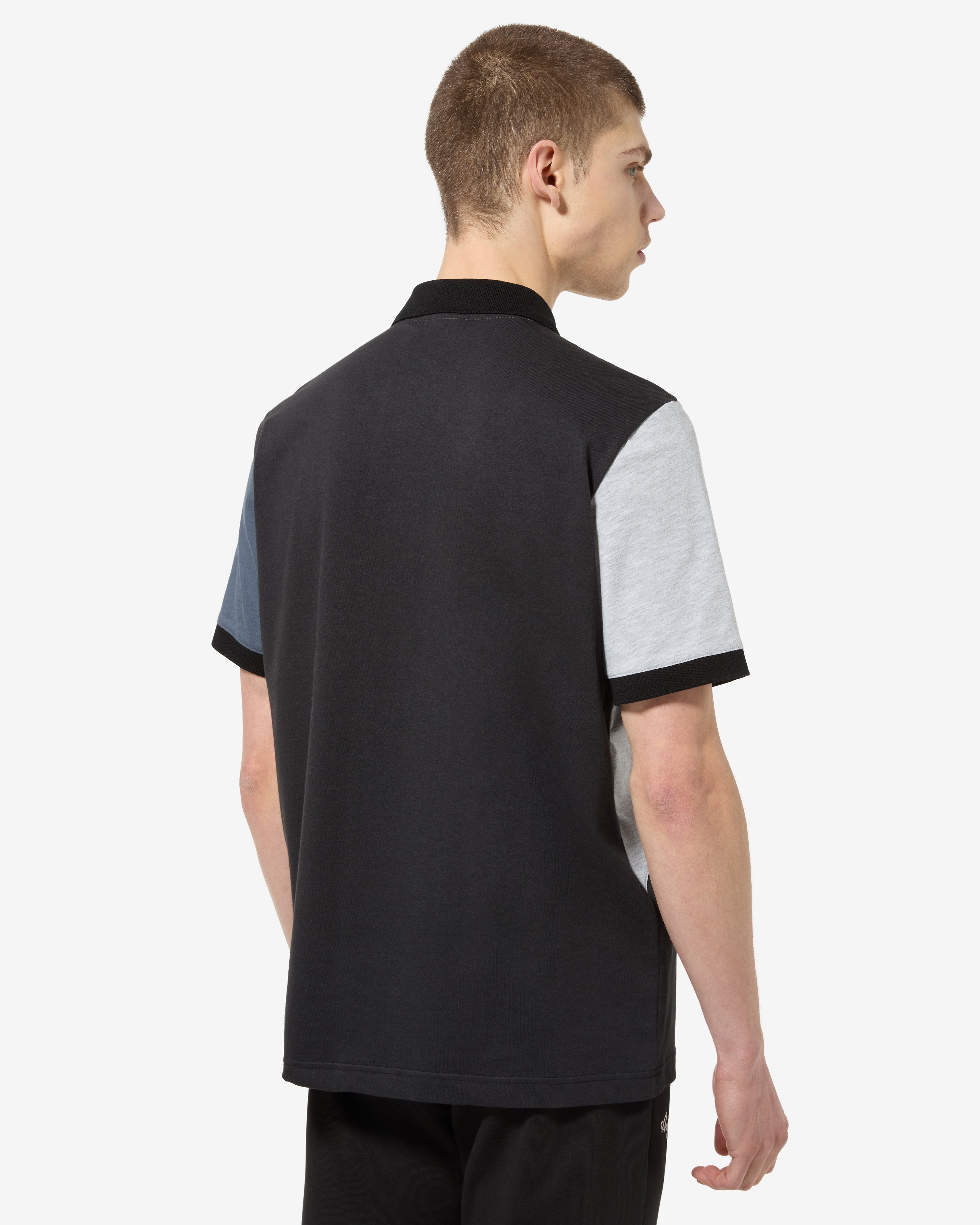 australian-anti-gravity-polo-shirt-in-cotone-regular-fit-nero image 3