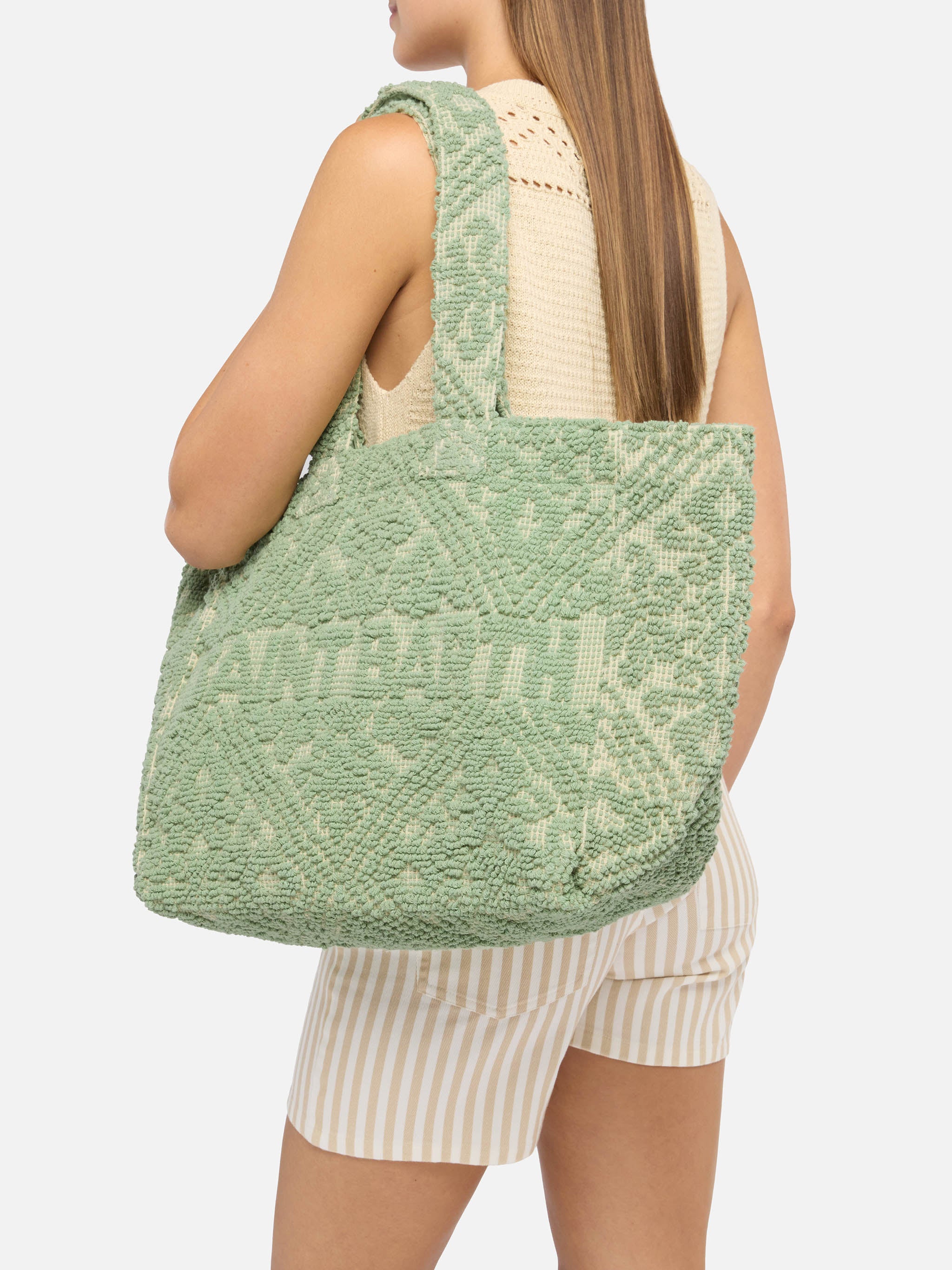 mc2-saint-barth-tufb0001-vanity-tufting-tote-bag-cotone-verde-salvia image 2