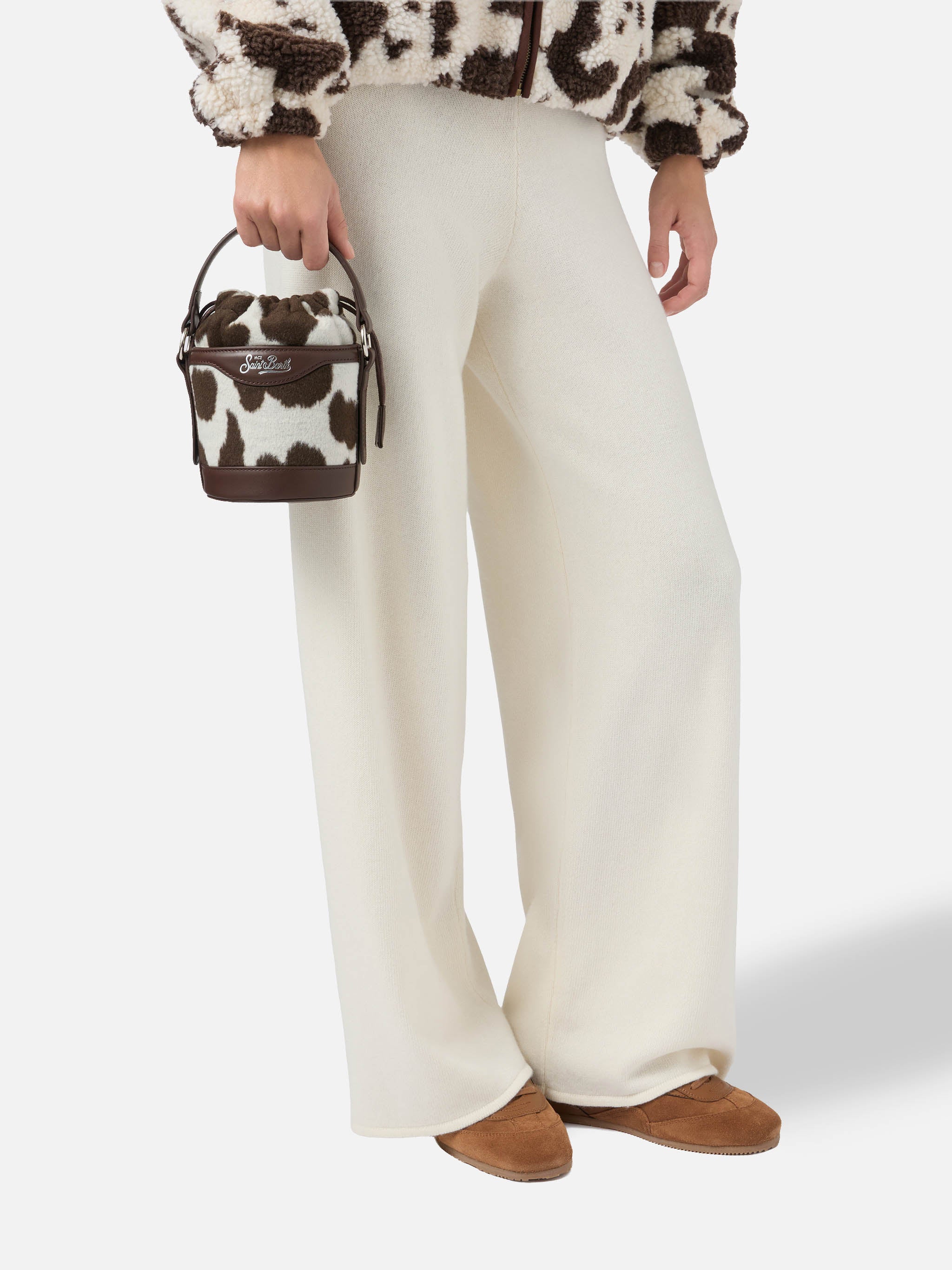 mc2-saint-barth-madame-mila-tweed-borsa-secchiello-12x12x12-bianco-muccato image 2