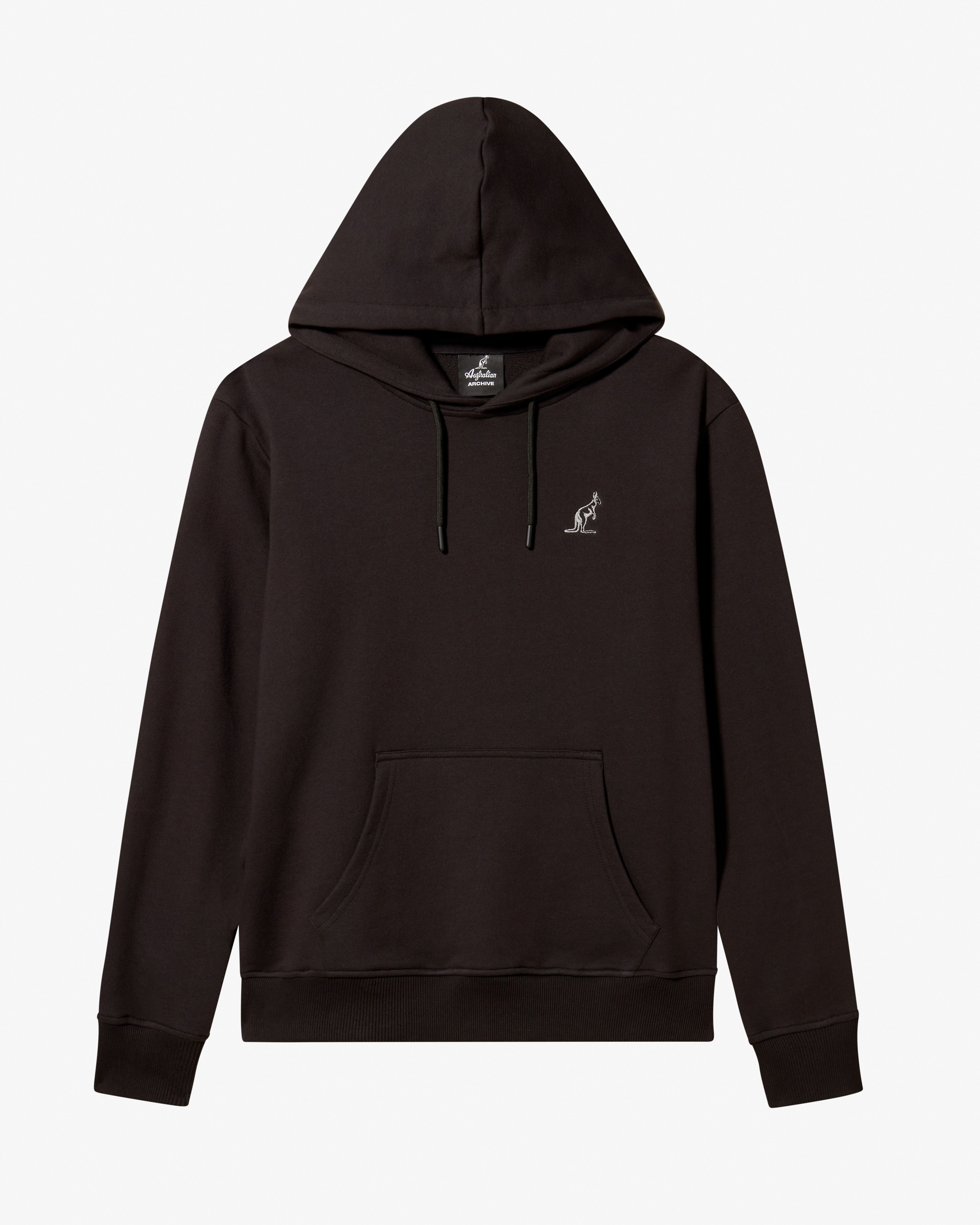 australian-reflective-logo-hoodie-felpa-con-cappuccio-nera image 6